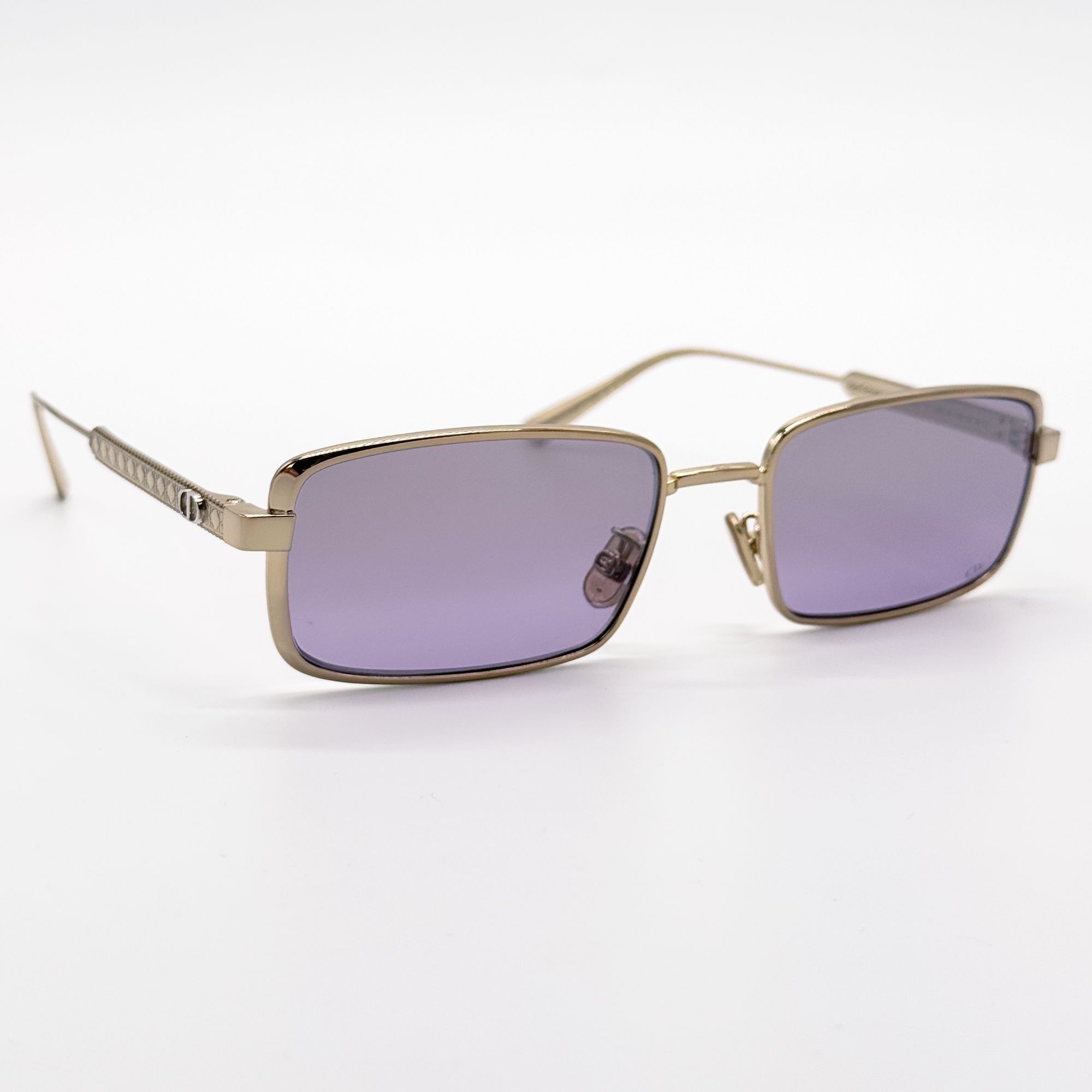 Dior NEW DIOR DIORCANNAGE S2U C0G6 SUNGLASSES UNISEX GOLD/PURPLE Size ONE SIZE - 4 Thumbnail