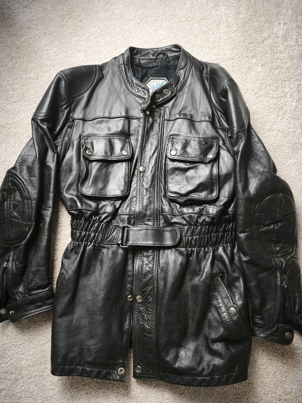 Other VTG AGV Sport Leather Motorcycle Jacket XL Fits M/L Size US XL / EU 56 / 4 - 1 Thumbnail