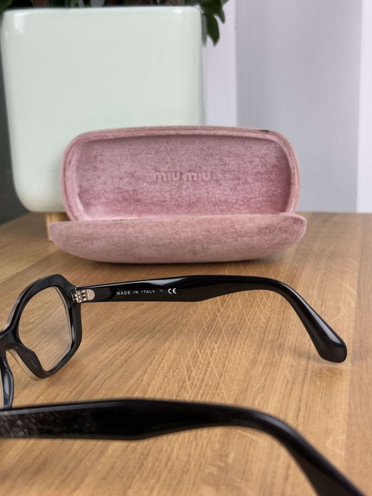 Miu Miu × Prada Lens Logo Miu Miu Glasses Size ONE SIZE - 8 Thumbnail