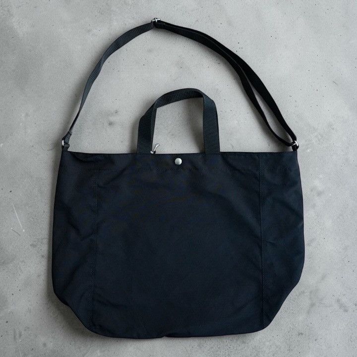 Comme des Garcons Homme NWT 26SS COMME des GARCONS HOMME Cotton Nylon Tote Bag Black Size ONE SIZE - 2 Thumbnail