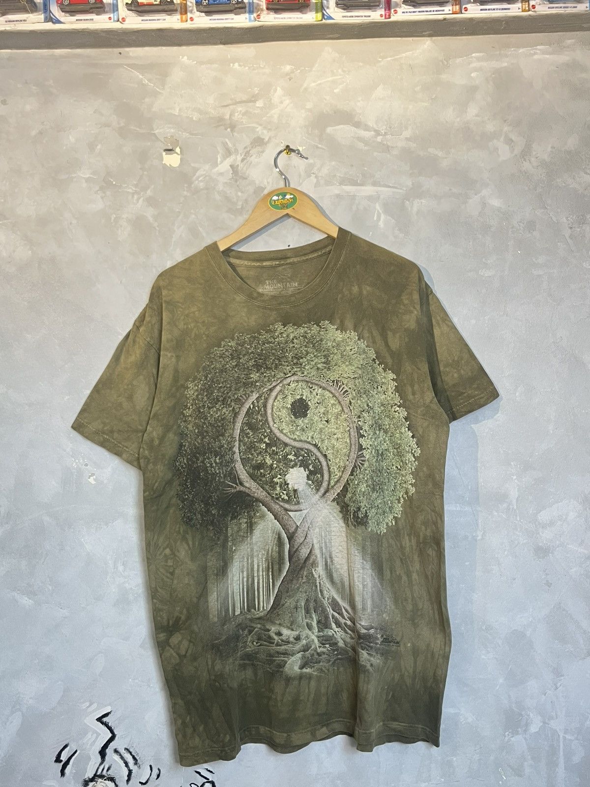 The Mountain Yin Yang Peace Tree Root Forest Spirit The Mountain Size US XXL / EU 58 / 5 - 1 Thumbnail