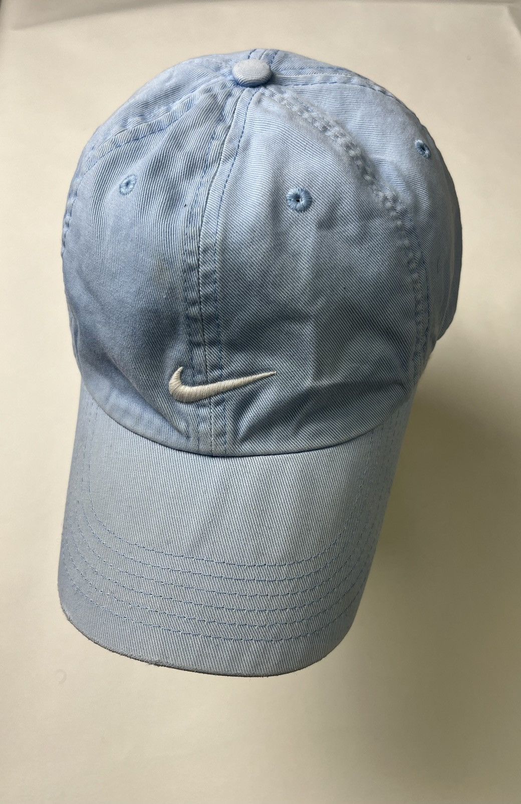 Nike × Vintage Nike Vintage y2k Swoosh Cap Size ONE SIZE - 1 Thumbnail