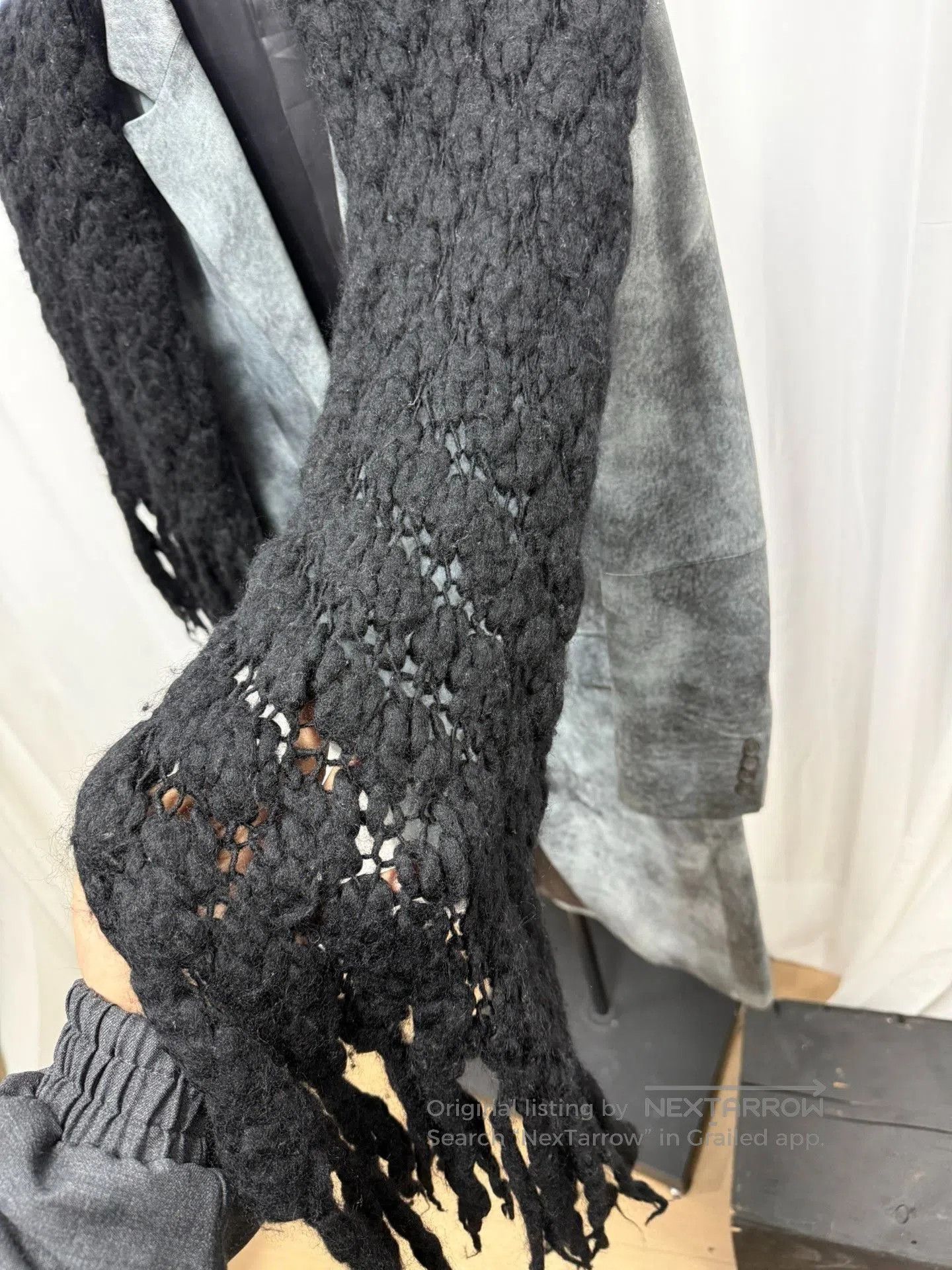 Yohji Yamamoto Yohji Yamamoto Wool Thick. Size ONE SIZE - 8 Thumbnail