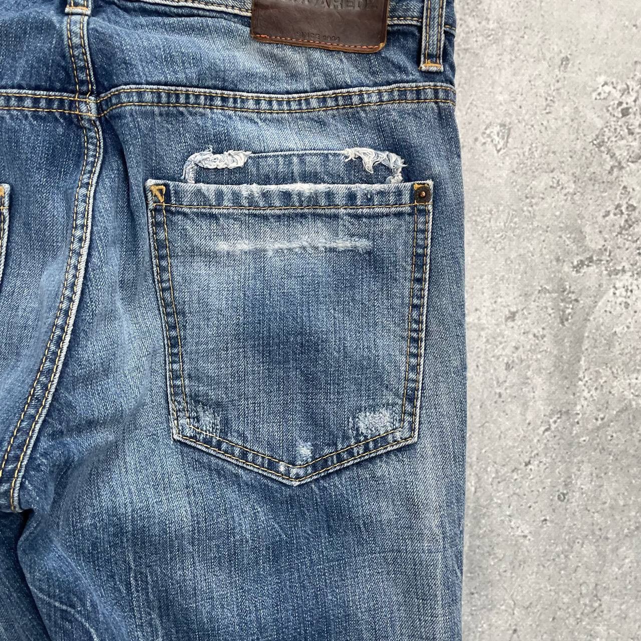 Dsquared2 Dsquared2 Distressed Denim Cool Guy Jeans Blue Size 46 Size US 31 - 24 Thumbnail
