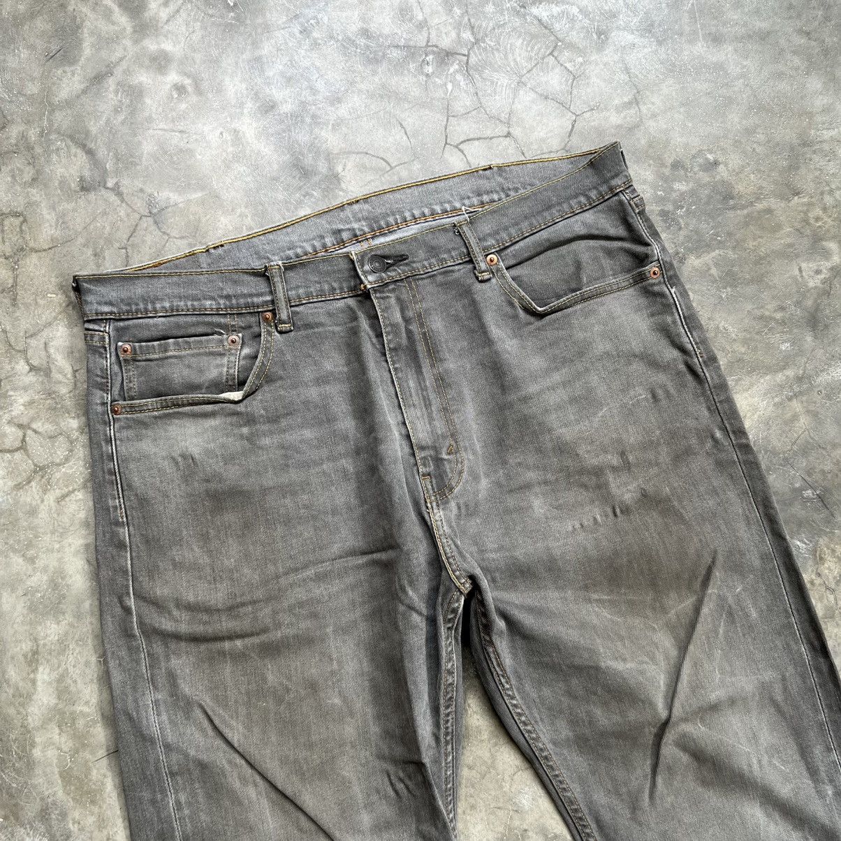 Levi's Levi’s 505 Grey Washed Jeans Size US 38 / EU 54 - 3 Thumbnail
