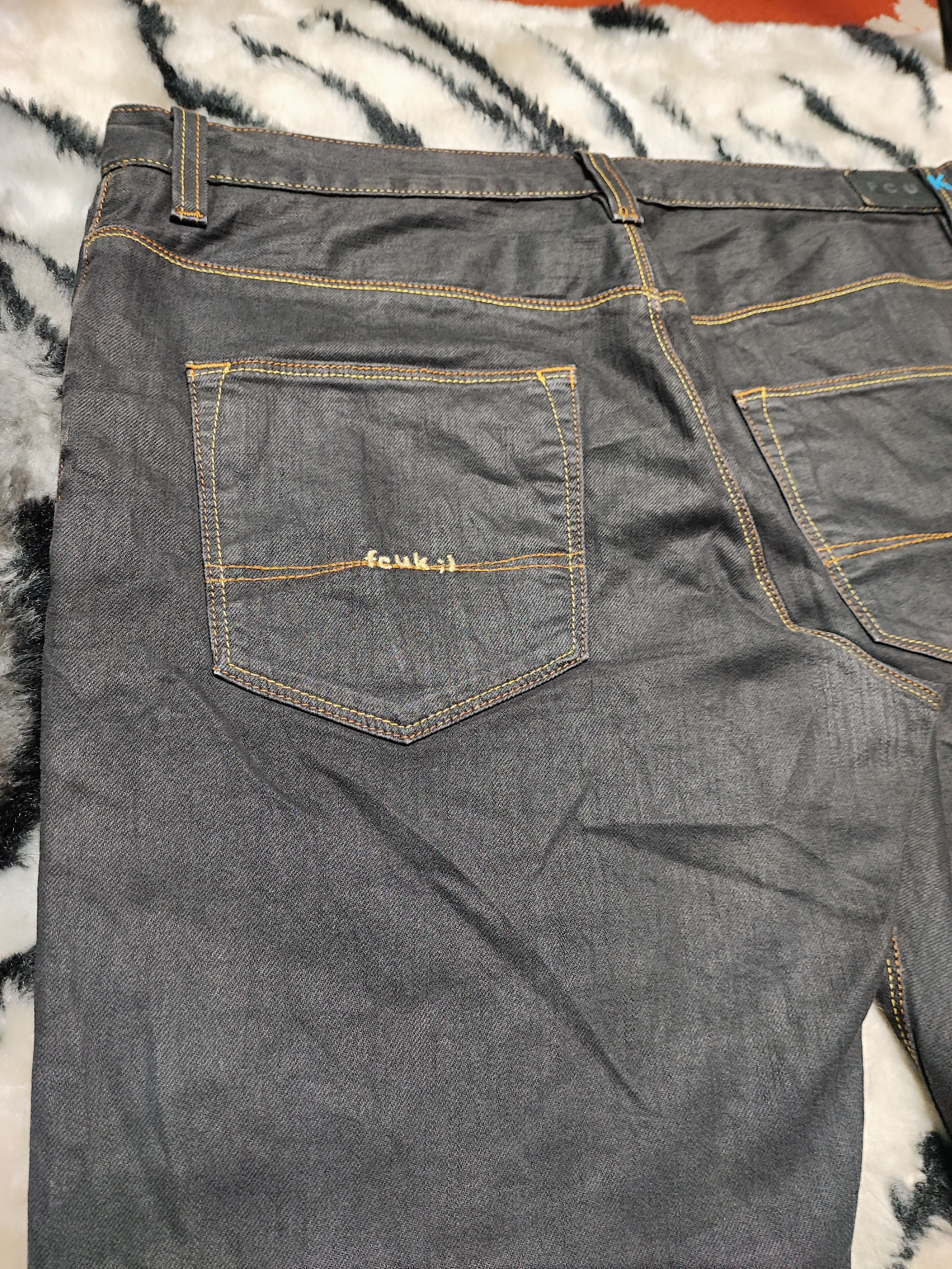FCUK × If Six Was Nine × Le Grande Bleu (L.G.B.) FCUK Baggy Jeans Size US 38 / EU 54 - 16 Thumbnail