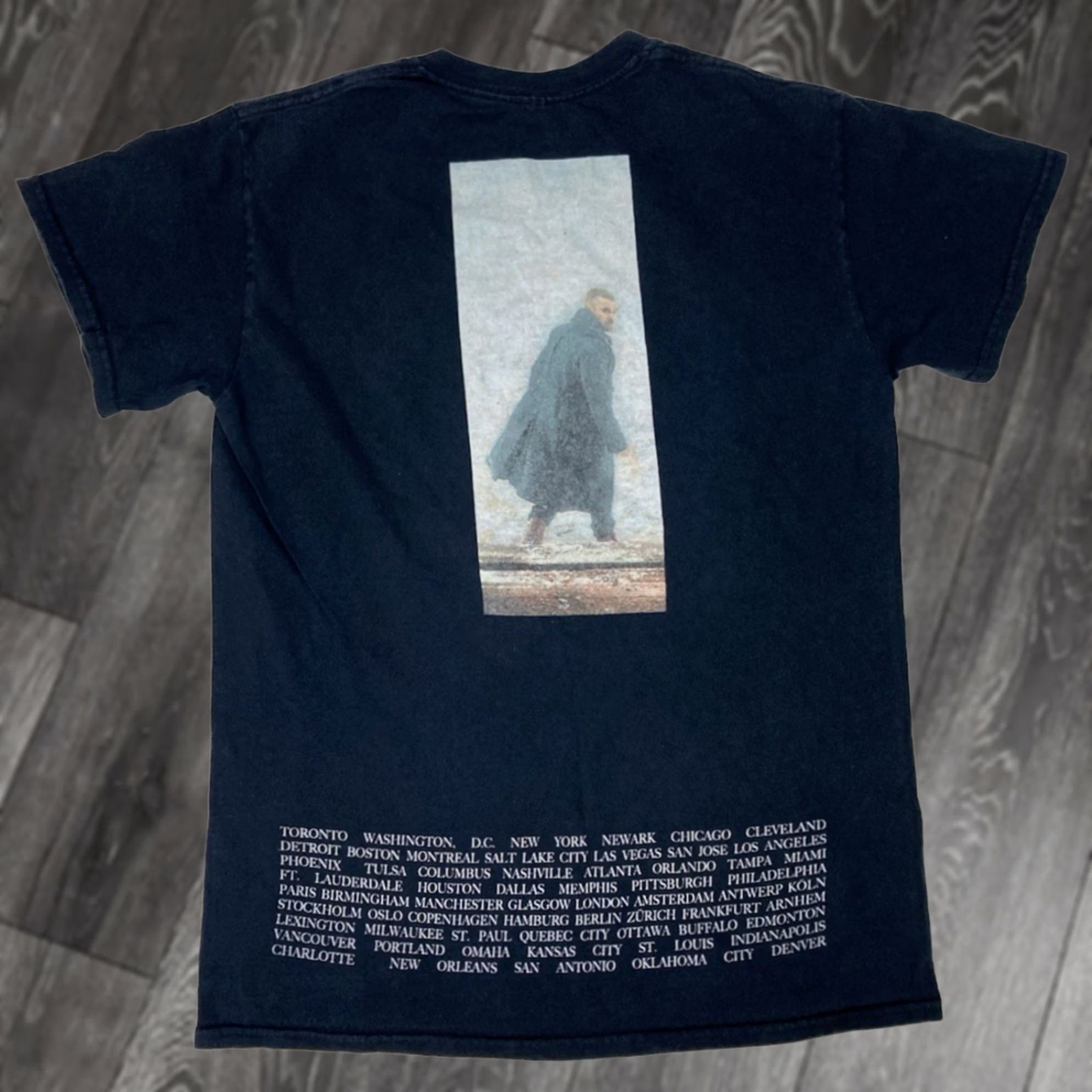 Timberland VINTAGE Timberlake The Man Of The Woods Graphic T-shirt Women Small Black Music Size S / US 4 / IT 40 - 1 Thumbnail