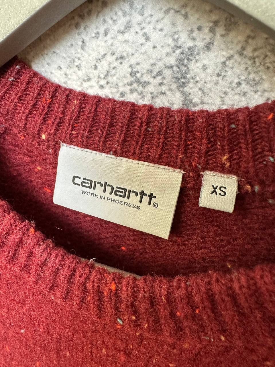 Carhartt Wip Carhartt WIP Anglistic Sweater Speckled Offroad Wool Knit Size US XS / EU 42 / 0 - 11 Thumbnail