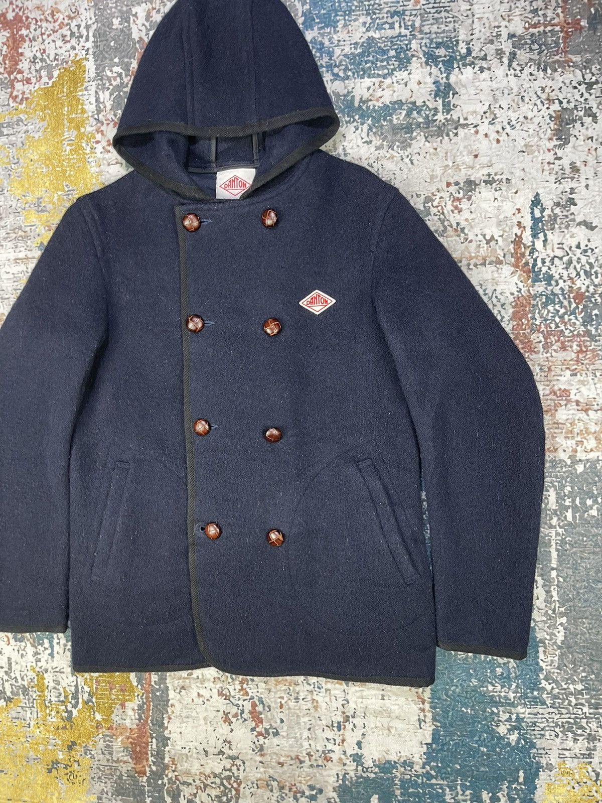 Danton Vintage Danton Double Breasted Wool Peacoat Size US S / EU 44-46 / 1 - 3 Thumbnail