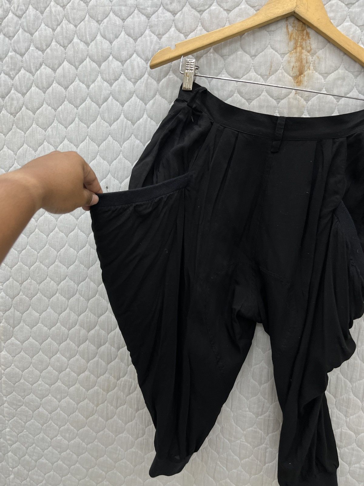 Issey Miyake 🔥🔥🔥ARCHIVE SUNAO KUWAHARA ISSEY MIYAKE CROTCH PANTS Size 27" / US 4 / IT 40 - 12 Thumbnail