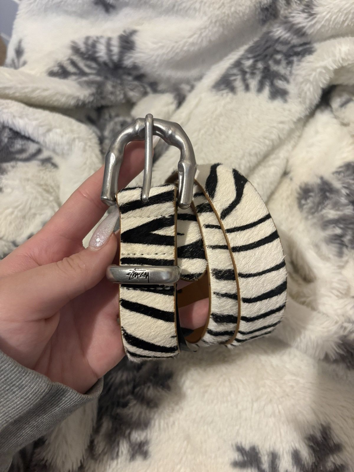 Streetwear × Stussy Stussy Mixed Animal Print Belt | Grailed