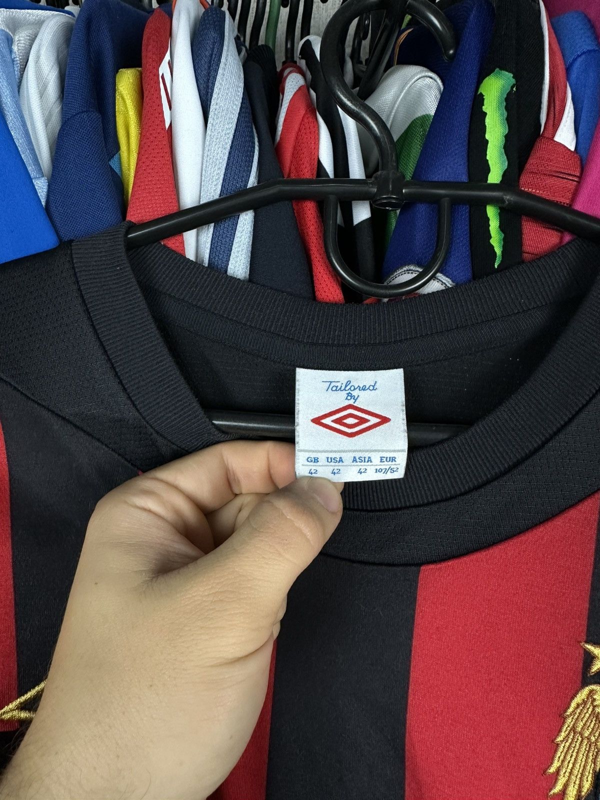 Umbro Umbro Manchester City Soccer Jersey 2011-12 Football Shirt Size US M / EU 48-50 / 2 - 6 Thumbnail