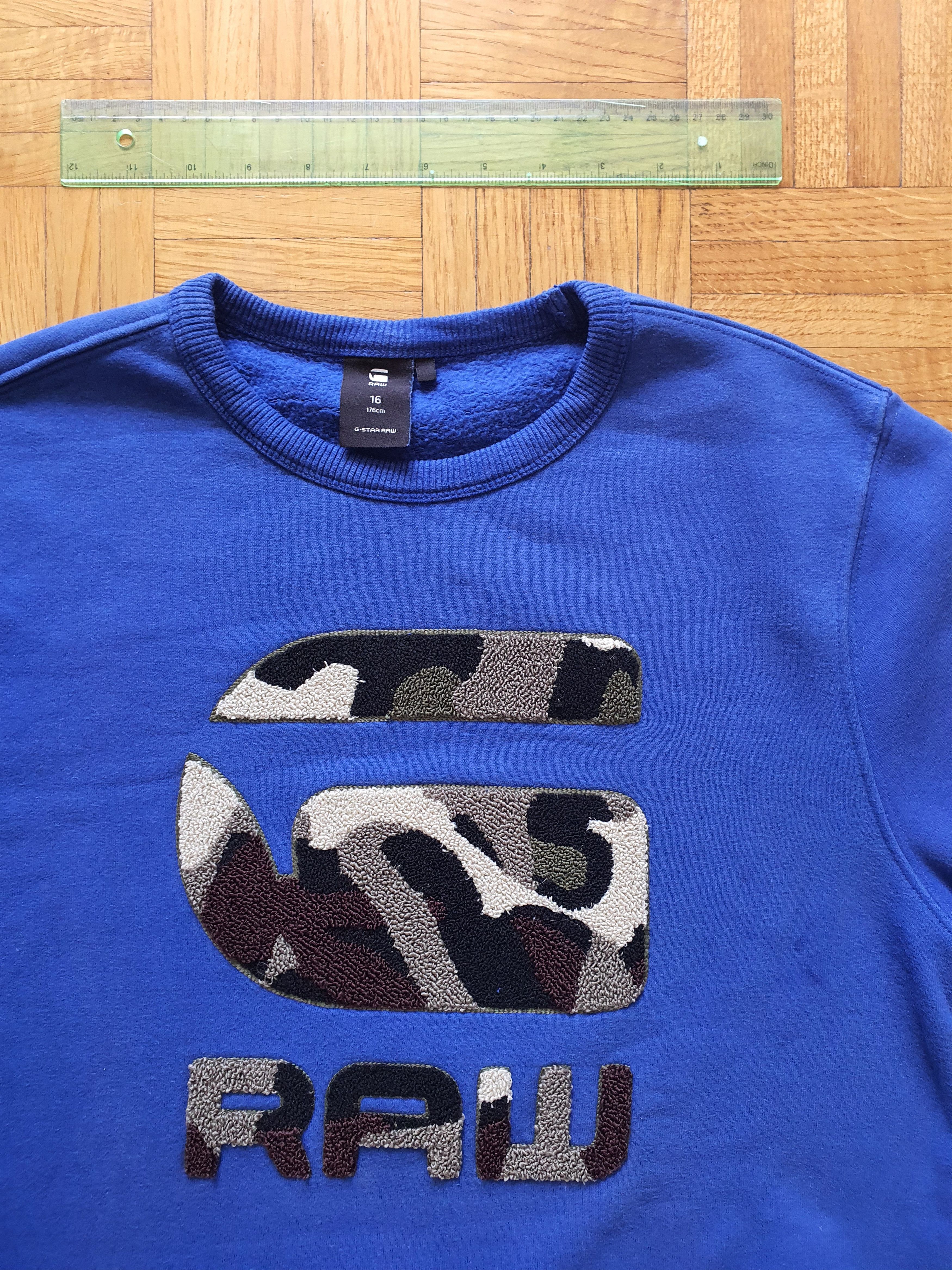 G-Star Crewneck Sweater Sweatshirt - Brand Camo Patchwork Size US S / EU 44-46 / 1 - 3 Thumbnail