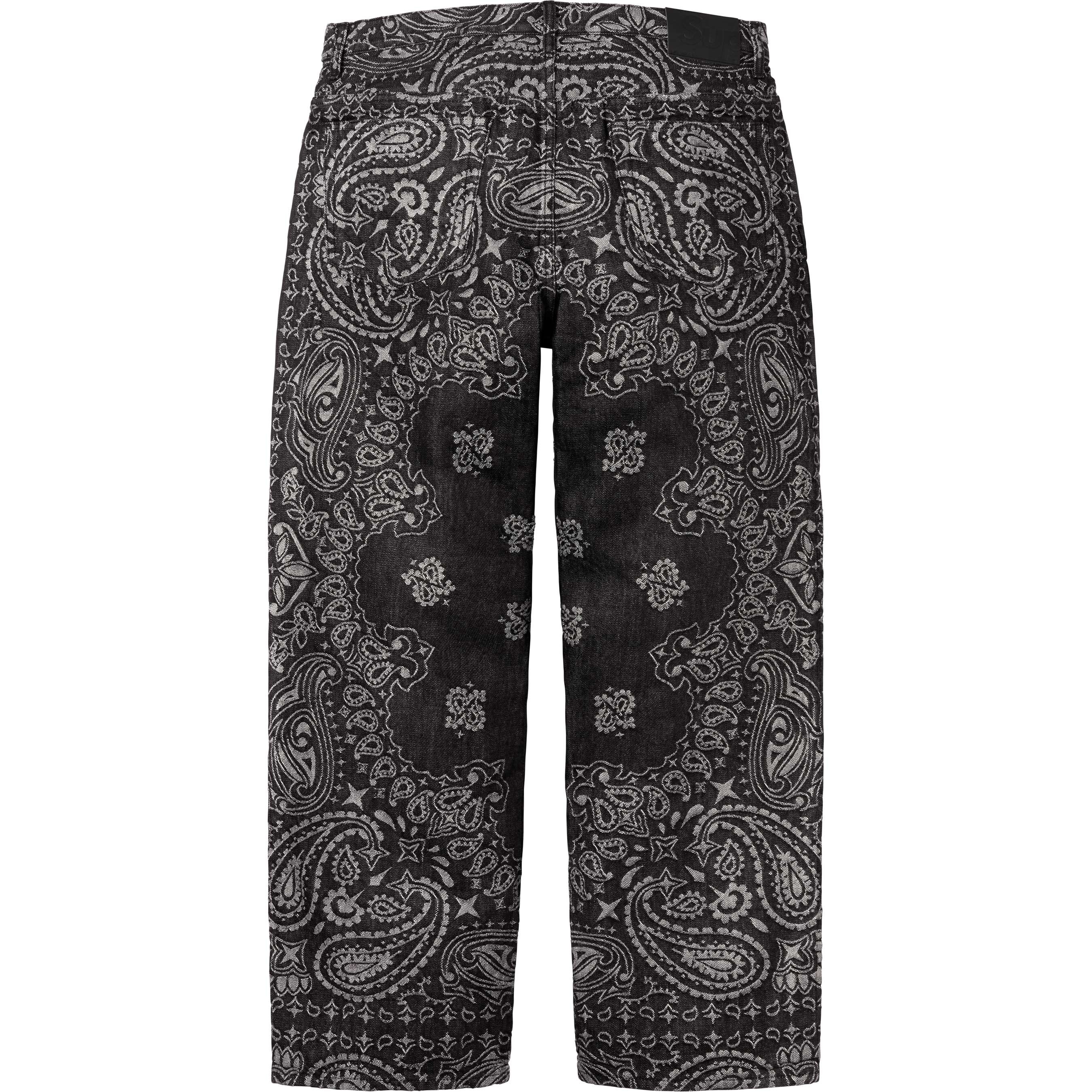 パンツ Supreme Bandana Jacquard Baggy Jean (32) Spring/Summer 2025 Preview – Supreme