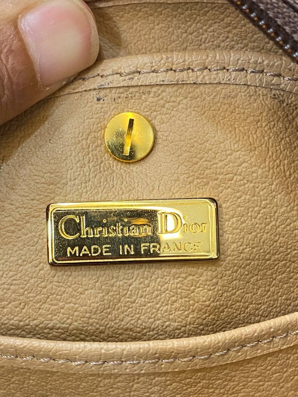 Dior Christian Dior Vintage Monogram Cross Body Bag Size ONE SIZE - 7 Thumbnail