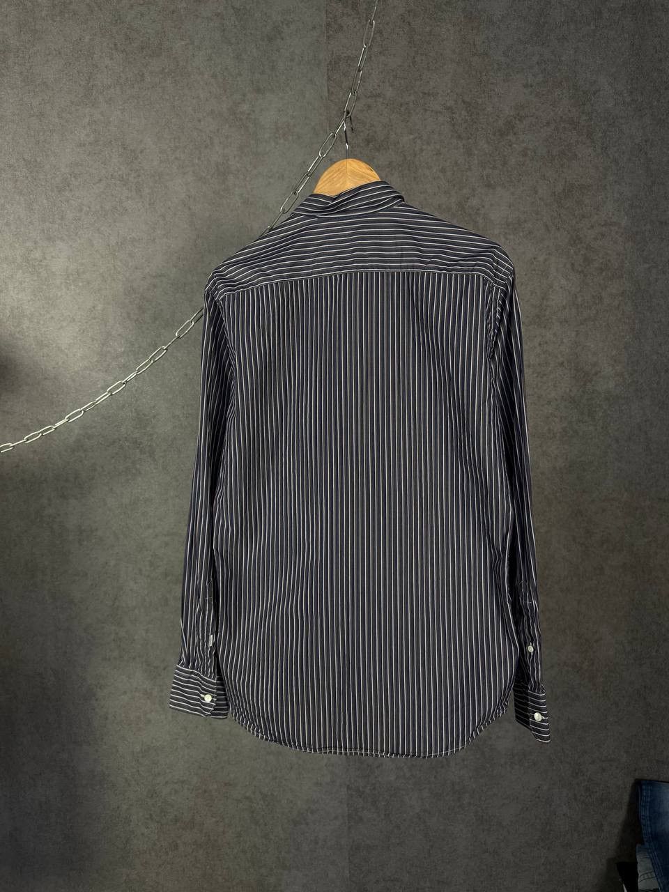Ermenegildo Zegna Ermenegildo Zegna luxury designer striped shirt Size US M / EU 48-50 / 2 - 6 Thumbnail