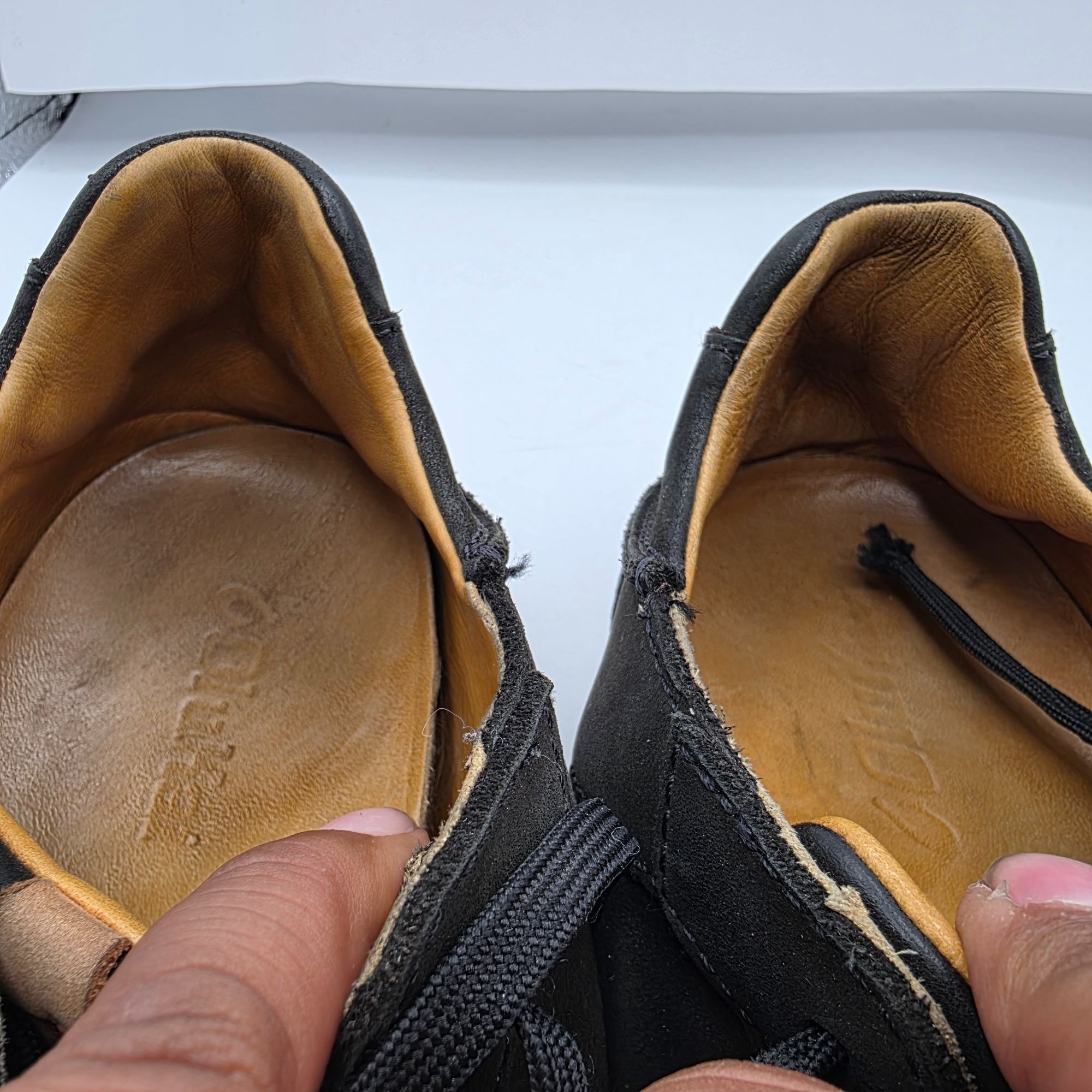 Olukai OluKai Men's Huaka'i Li Mens Size 7 Black Shoes Leather Casu Size US 7 / EU 40 - 7 Thumbnail