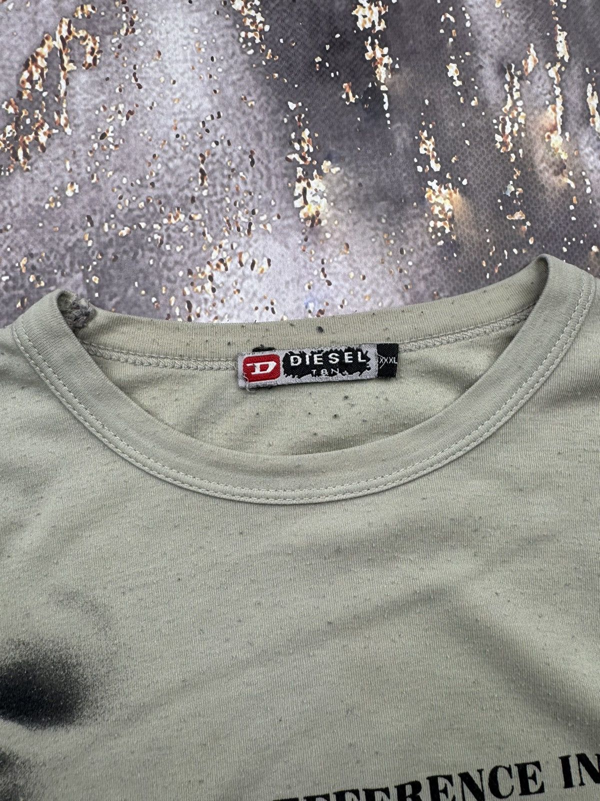 Diesel × Vintage Diesel Vintage Worn Tee Size US M / EU 48-50 / 2 - 8 Thumbnail