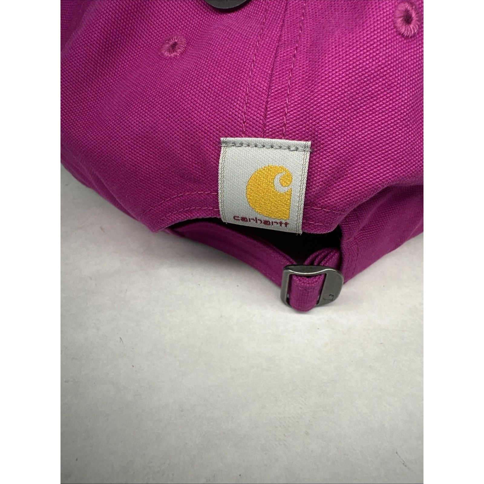 Carhartt Womens CARHARTT Baseball Hat Canvas Script Graphic Cap Size ONE SIZE - 4 Thumbnail