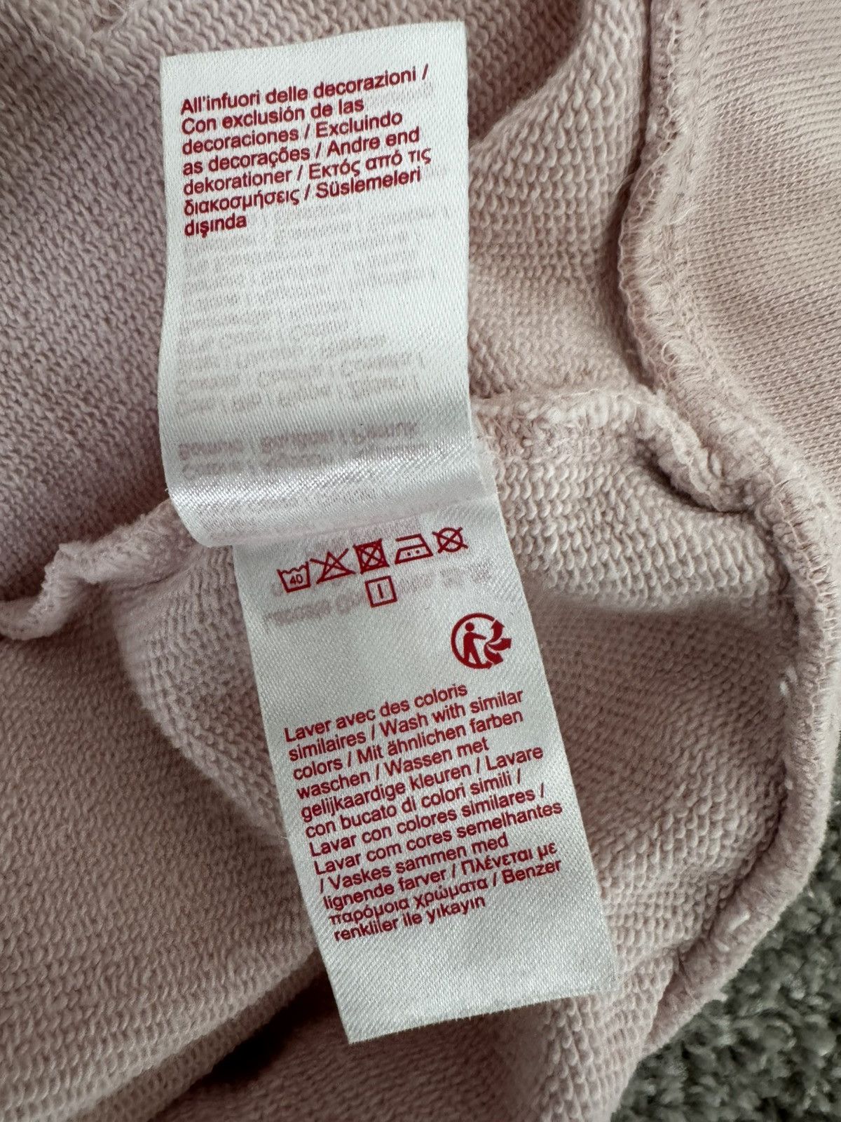 Lacoste × Supreme Supreme x Lacoste Pink Hoodie Size US L / EU 52-54 / 3 - 7 Thumbnail