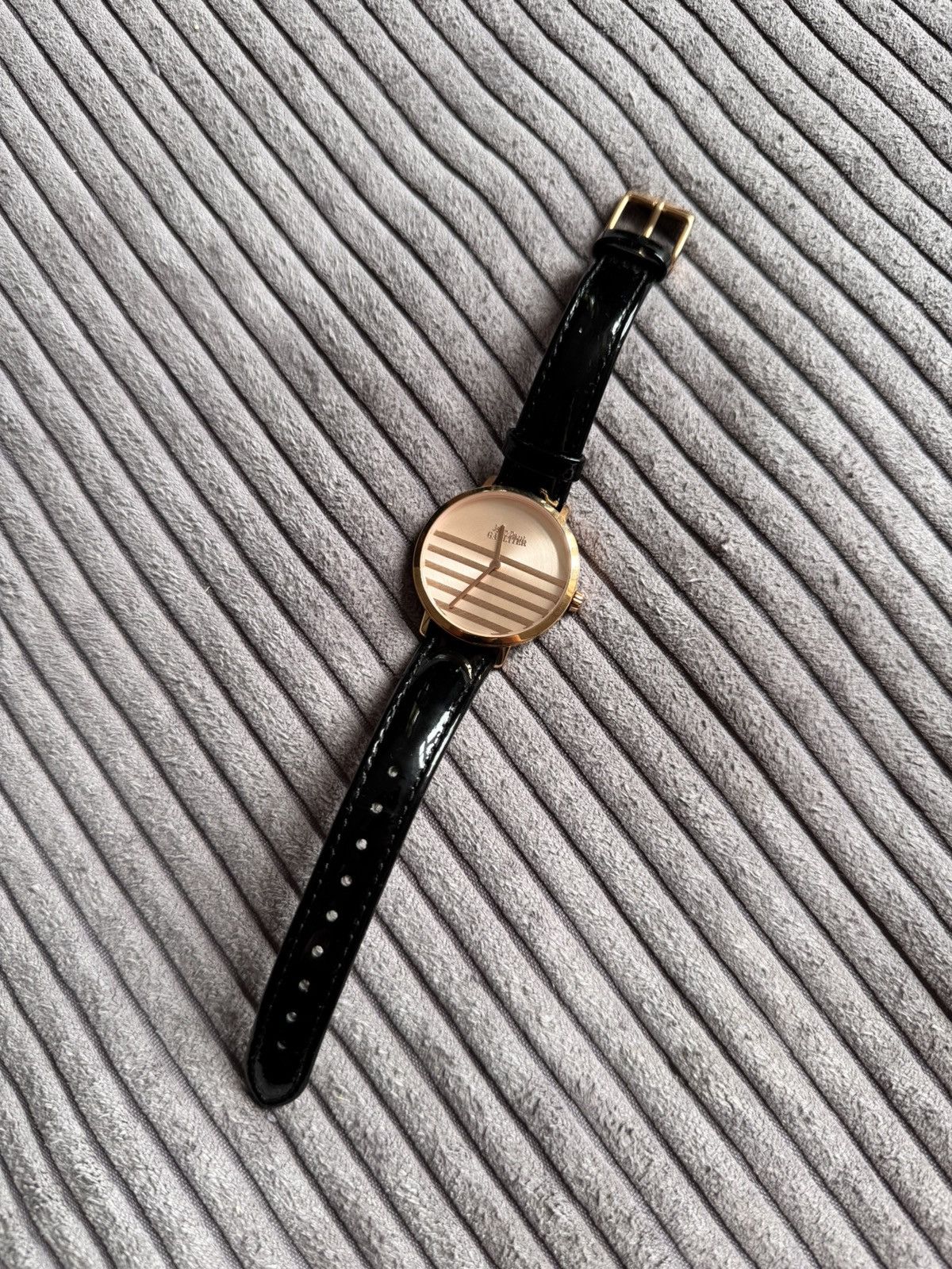 Jean Paul Gaultier Jean Paul Gaultier Archive Black leather Womens Watch Grail Size ONE SIZE - 1 Thumbnail