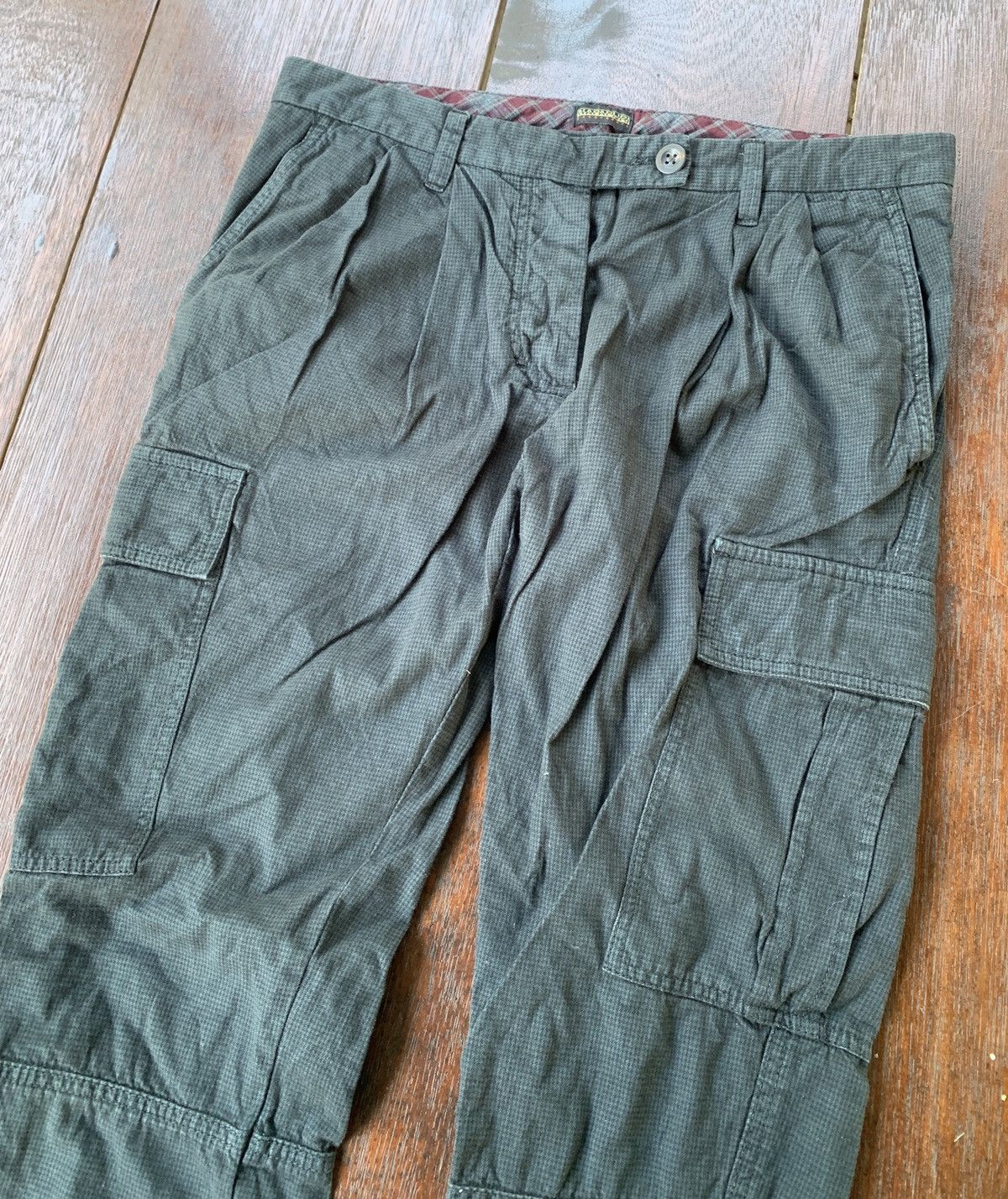 Napapijri Napajiri brown cargo pants Size US 31 - 6 Thumbnail