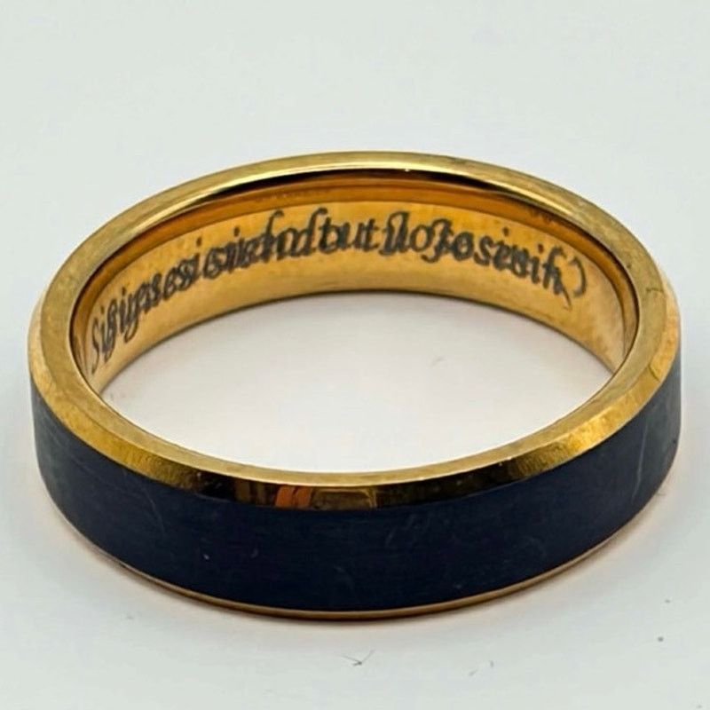 Other Black & Gold Men’s Ring Size ONE SIZE - 4 Thumbnail