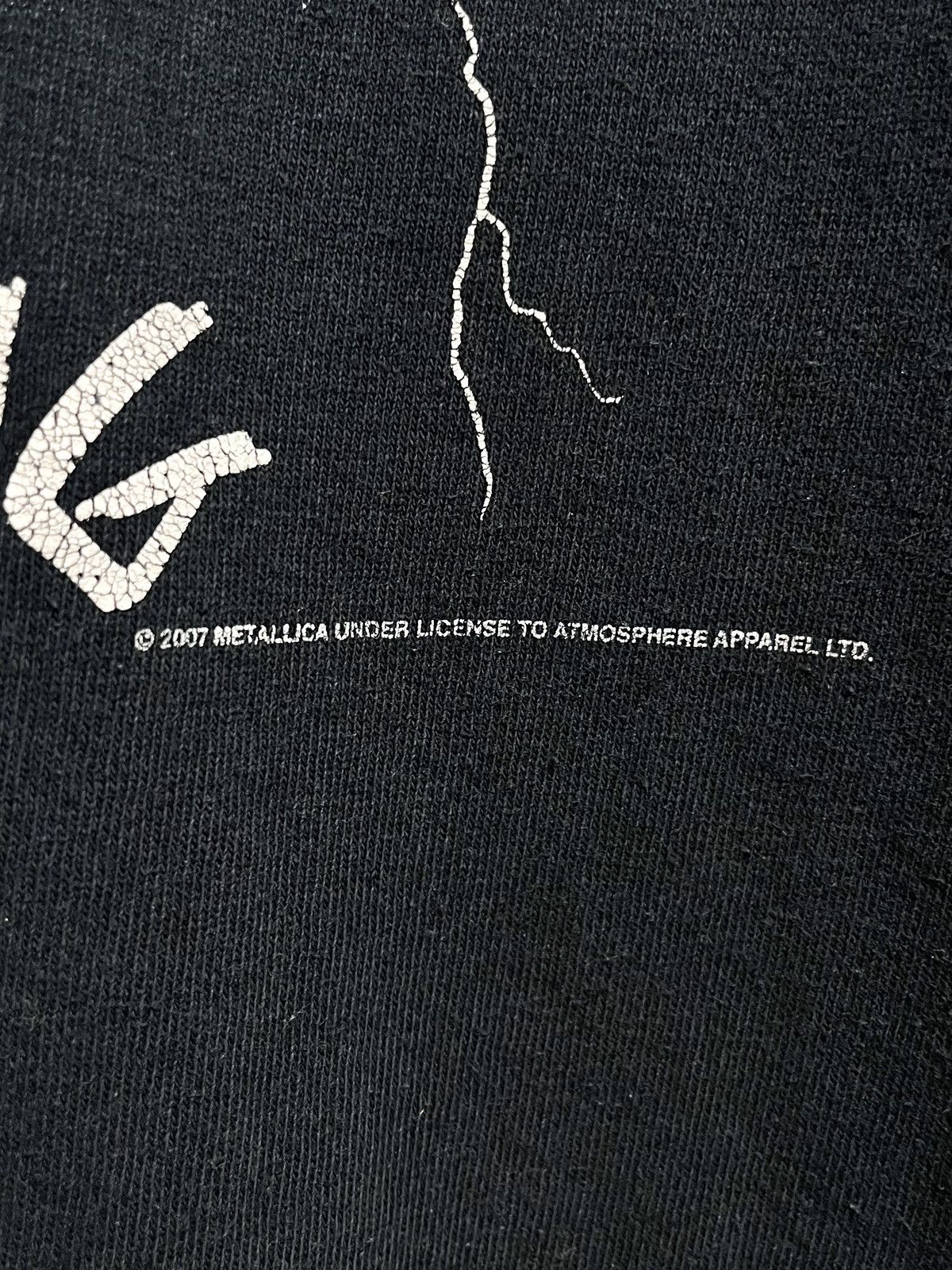 Band Tees Vintage 00s Metallica Ride The Lightning Rock Band T-Shirt Size US L / EU 52-54 / 3 - 5 Thumbnail