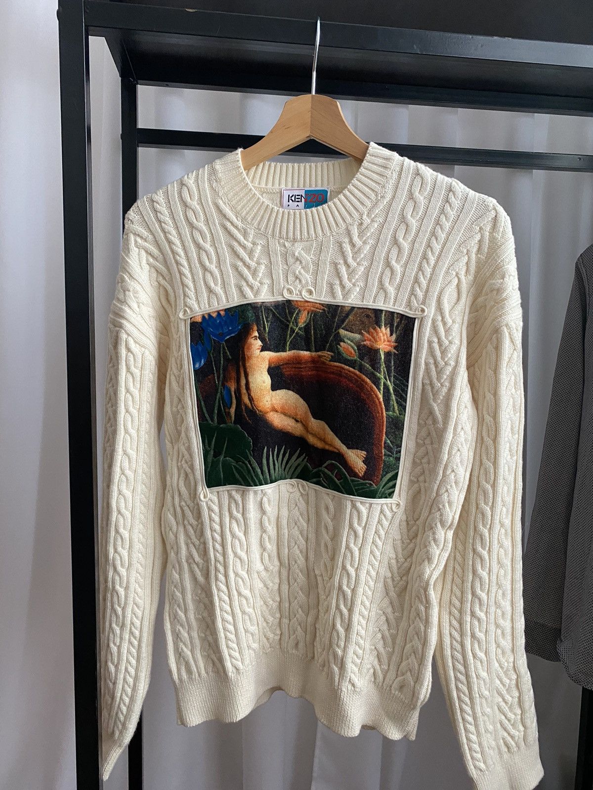 image of Kenzo Sweater Memento 3 Collection in Beige, Men's (Size XS)