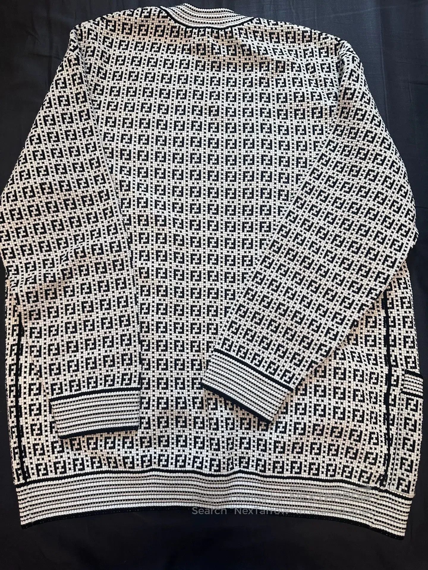 Fendi fendi patterned knit cardigan size 36. Size US XS / EU 42 / 0 - 2 Thumbnail