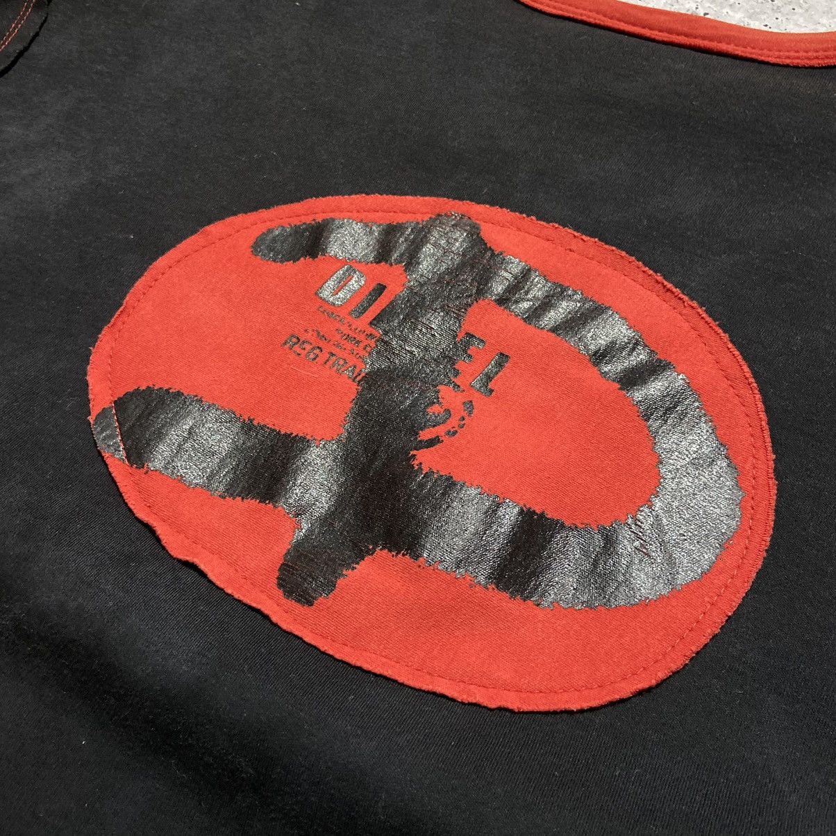Diesel × Vintage 📌 Crazy Vintage Diesel Custom Patchwork Tee Size US L / EU 52-54 / 3 - 13 Thumbnail