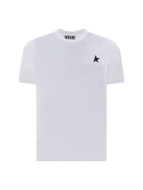 Golden Goose GOLDEN GOOSE Men T-Shirts GMP01220P000593 10364 WHITE Size US S / EU 44-46 / 1 - 1 Thumbnail