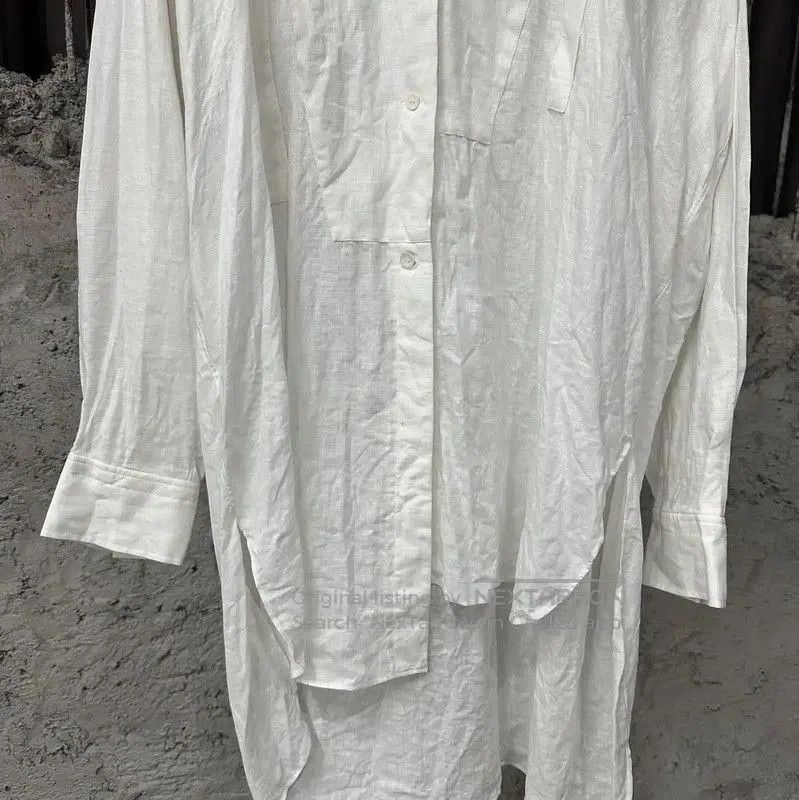 Loewe Loewe White Long Sleeve Dress for Women . Size XXS / US 00 / IT 34 - 4 Thumbnail