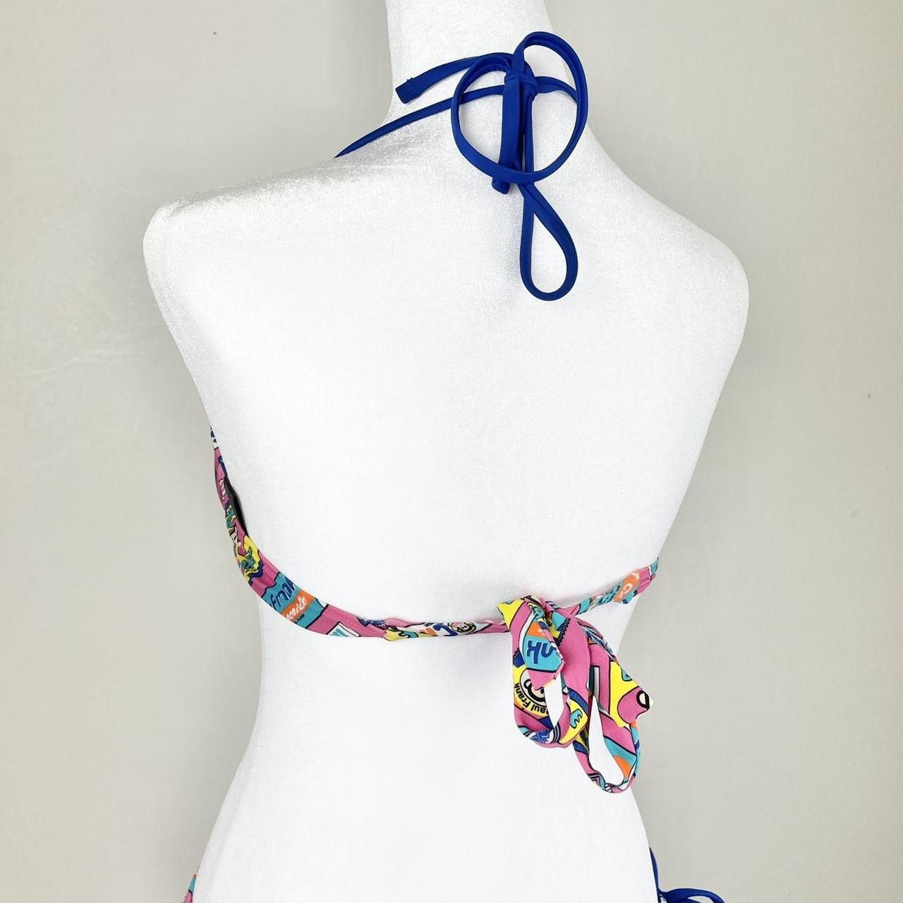 Paul Frank ✩ Paul Frank Julius Bubblegum Candy String Bikini Set ♡ Size S / US 4 / IT 40 - 6 Thumbnail