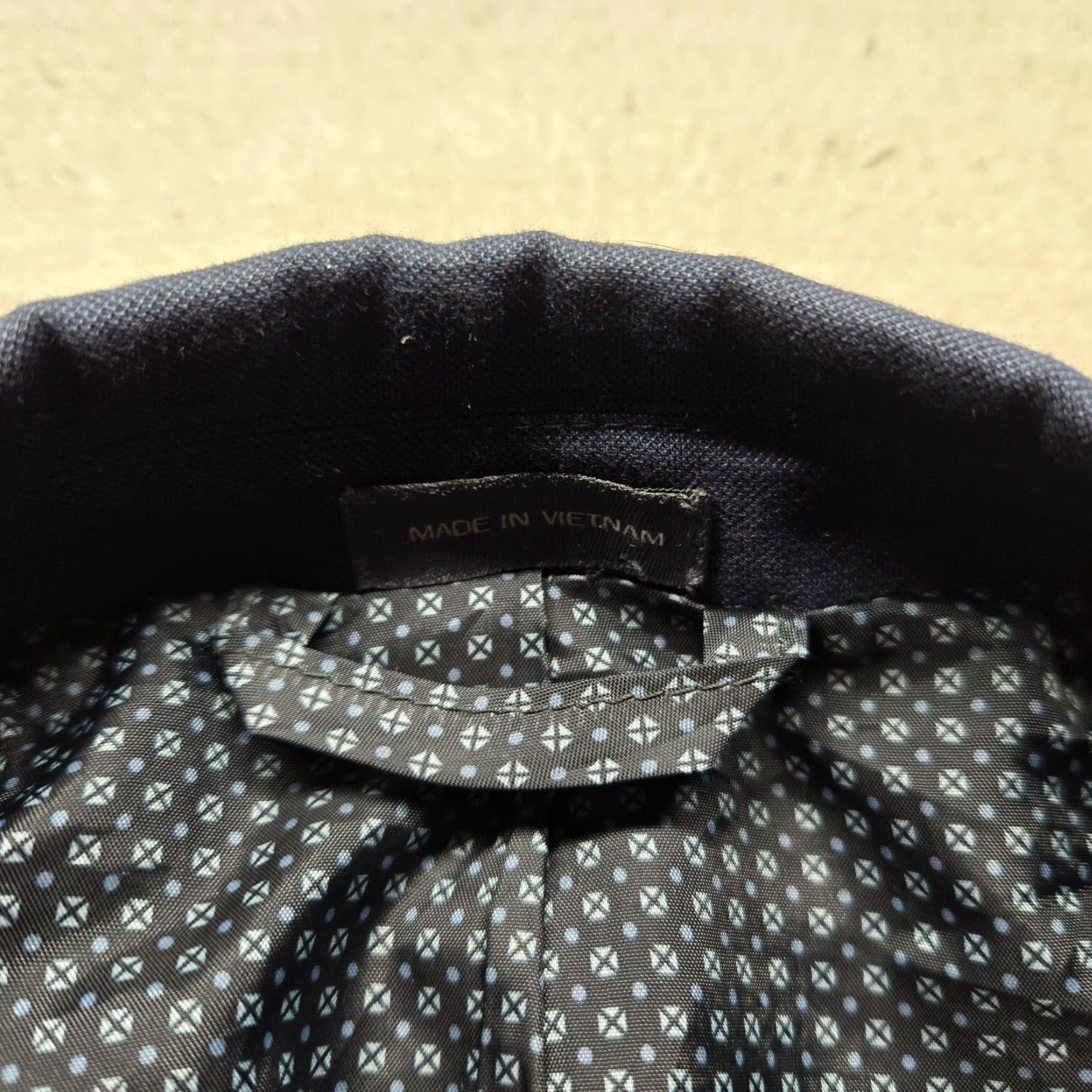 Madison Madison Navy Blue Modern Fit Suit Jacket Blazer Adult Men's Size 44R Size 44R - 3 Thumbnail