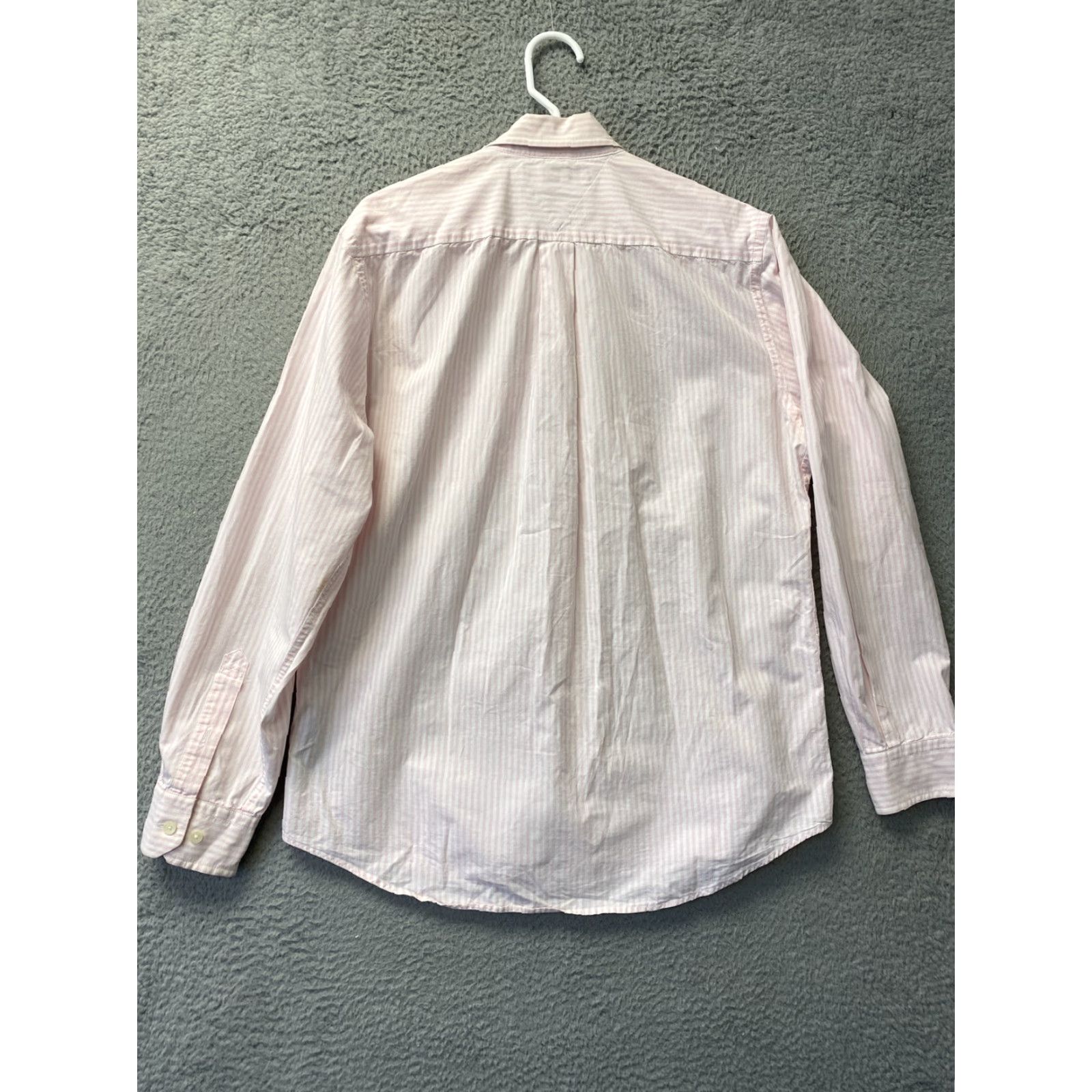 Tommy Hilfiger Tommy Hilfiger Shirt Mens Striped Pink Long Sleeve Button-Down Size M Colorful Casual 90s Event Mens Size US M / EU 48-50 / 2 - 6 Thumbnail