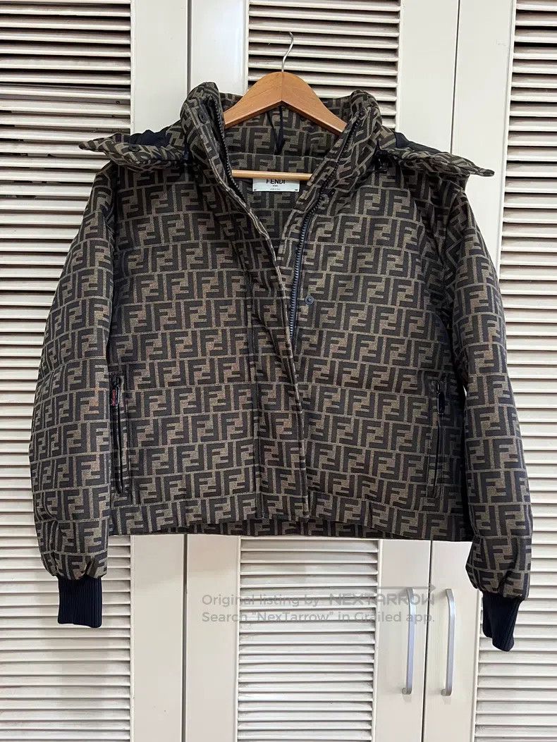 Fendi Fendi Black and Yellow Color FF Full Print Knit Sweater Size XXS / US 00 / IT 34 - 1 Thumbnail