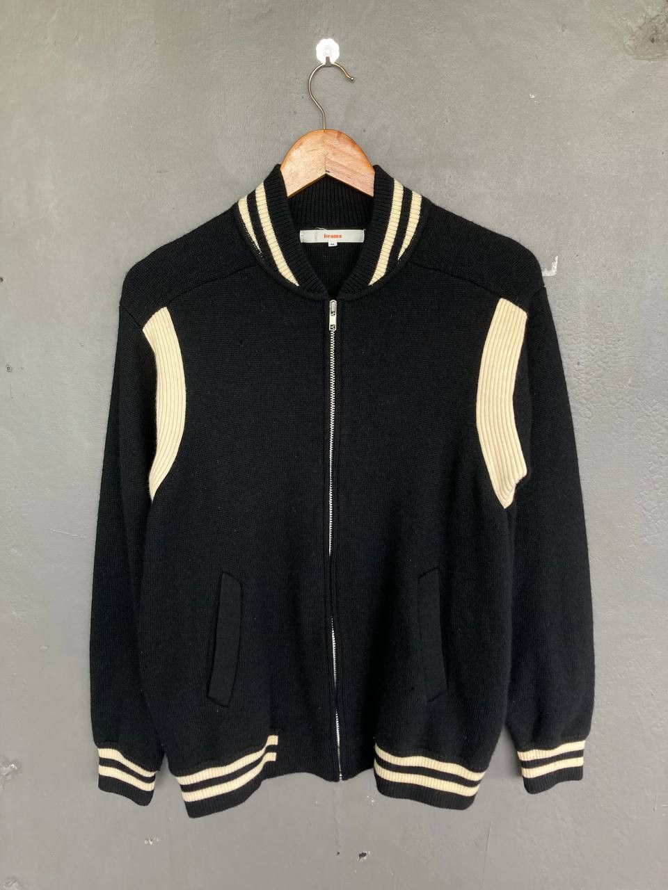 Beams Japan Beams Wool Bomber Jacket Size US M / EU 48-50 / 2 - 1 Thumbnail