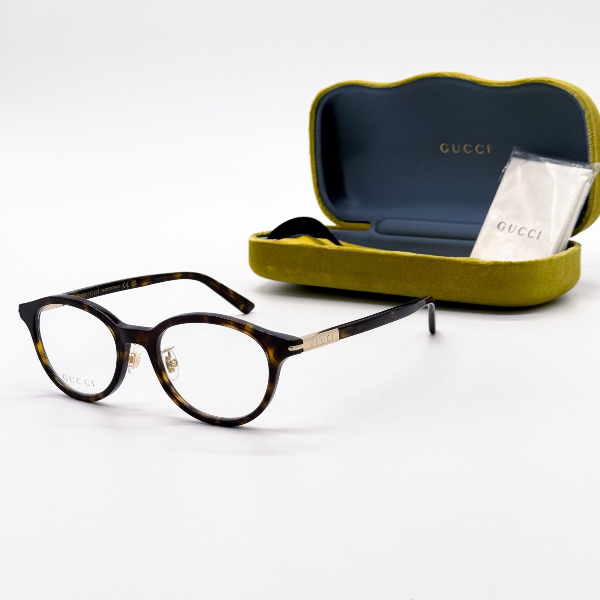 Gucci NEW GUCCI GG1507OJ 002 EYEGLASSES MEN HAVANA EYEWEAR Size ONE SIZE - 2 Thumbnail