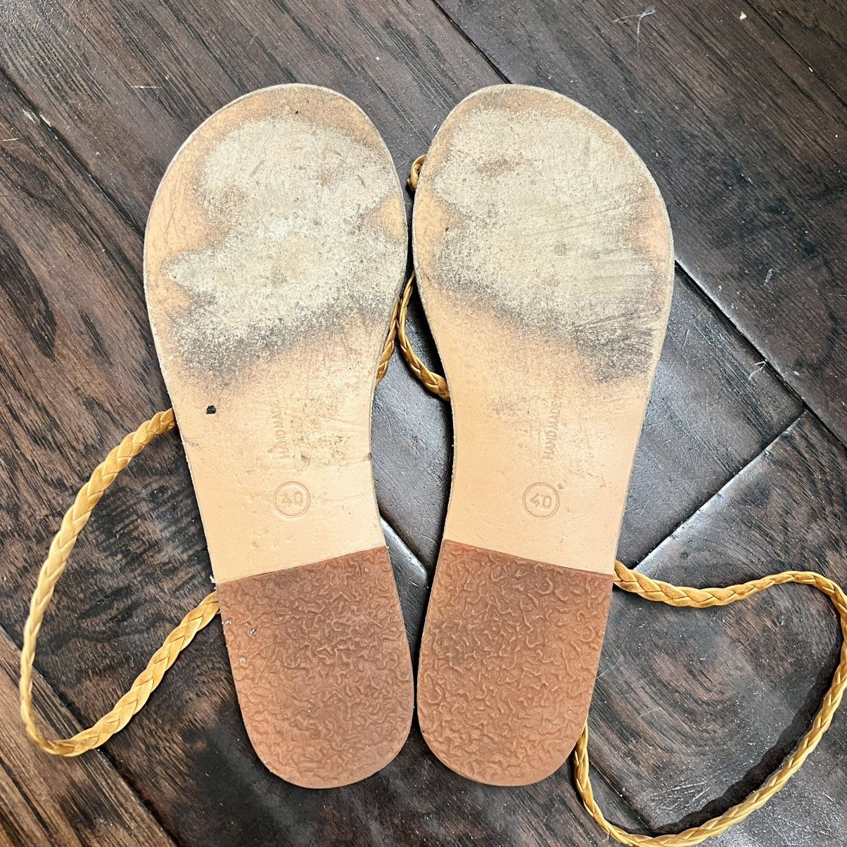 Ancient Greek Sandals Accident Greek Sandals Women Shoes Size US 9.5 / IT 39.5 - 8 Thumbnail