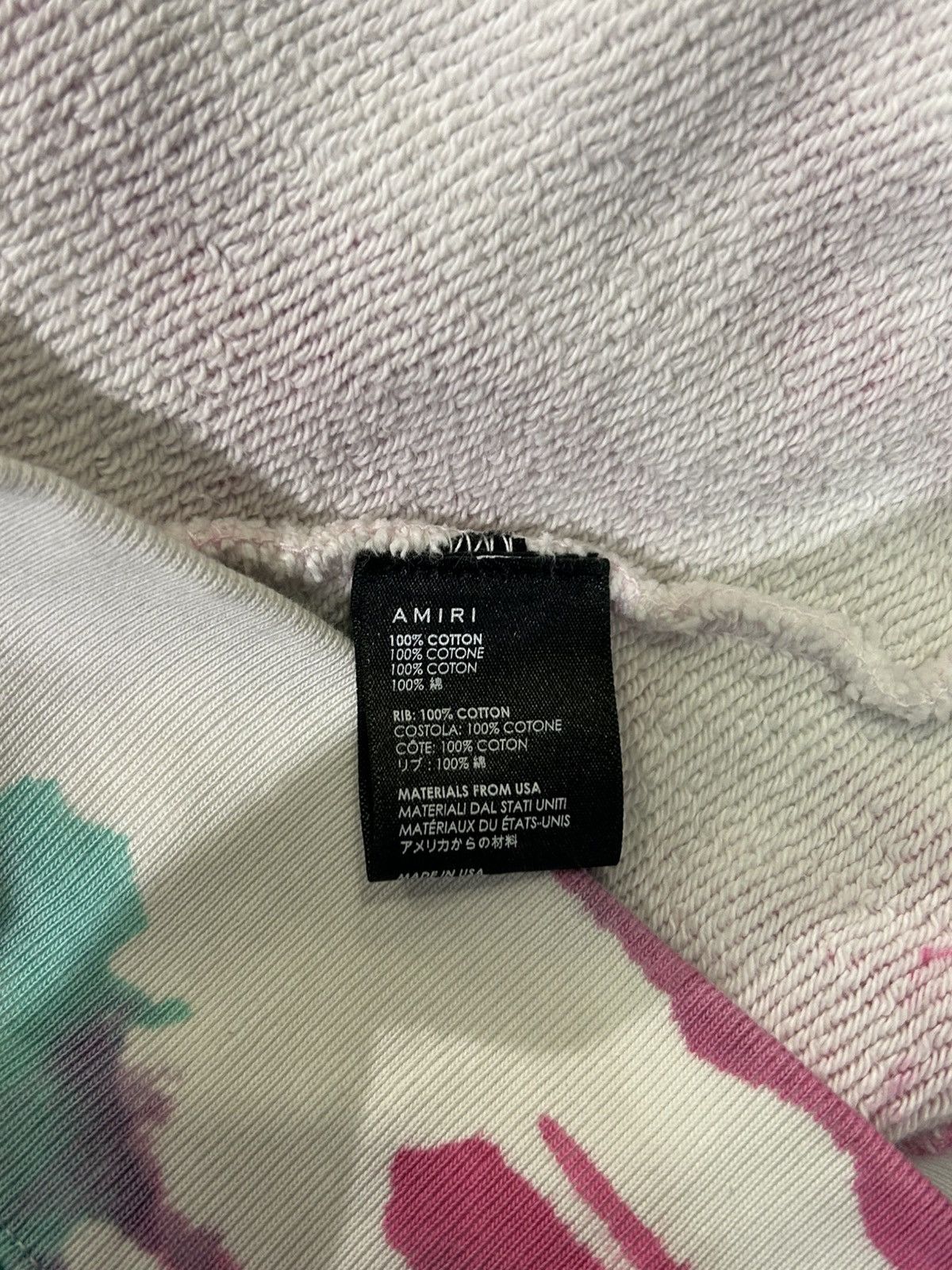 Amiri Amiri Tie Dye Core Logo Hoodie Size US XL / EU 56 / 4 - 5 Thumbnail