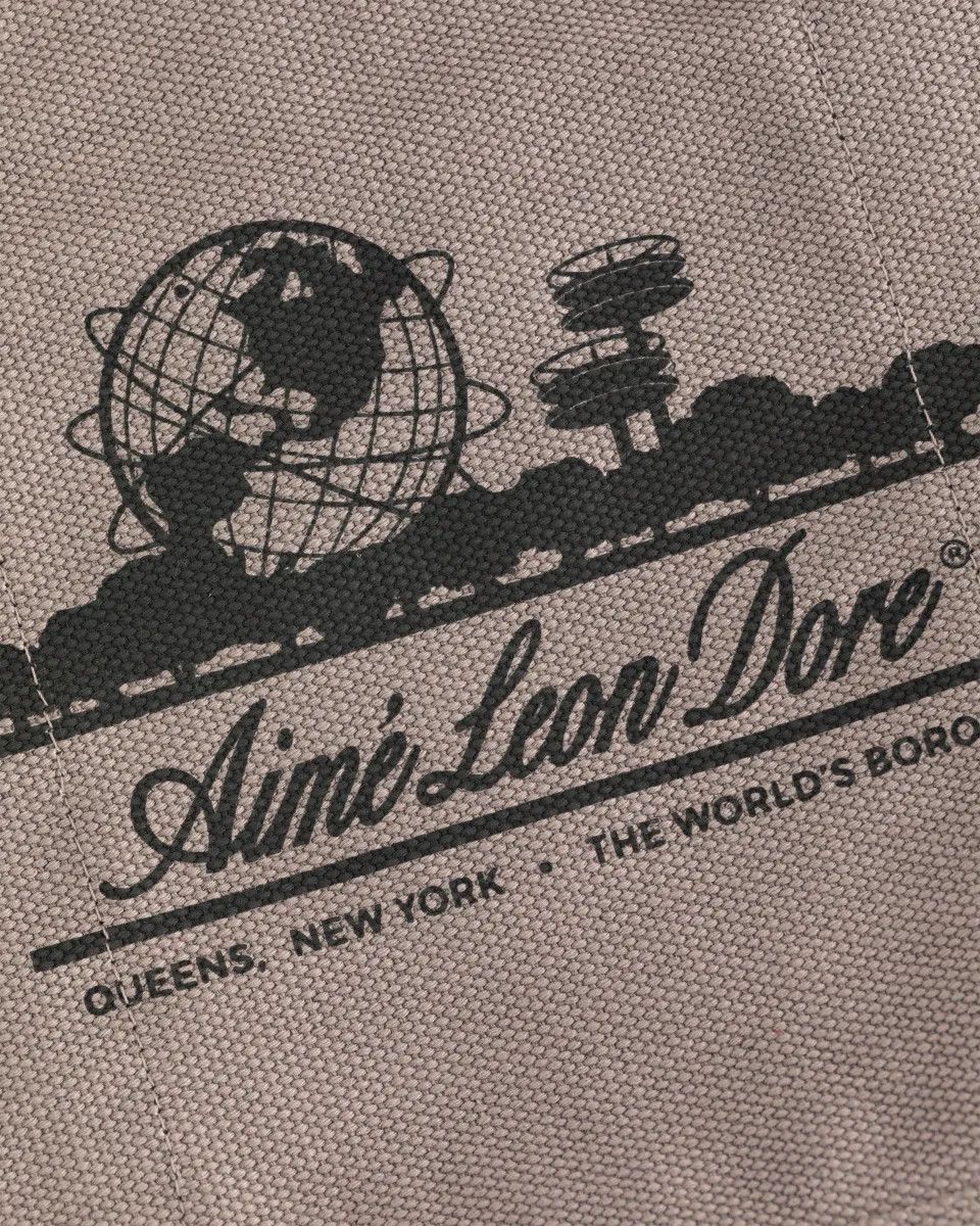 Aime Leon Dore o1mle0725 Small Unisphere Tote Bag Natural Deep Depths Size ONE SIZE - 2 Thumbnail