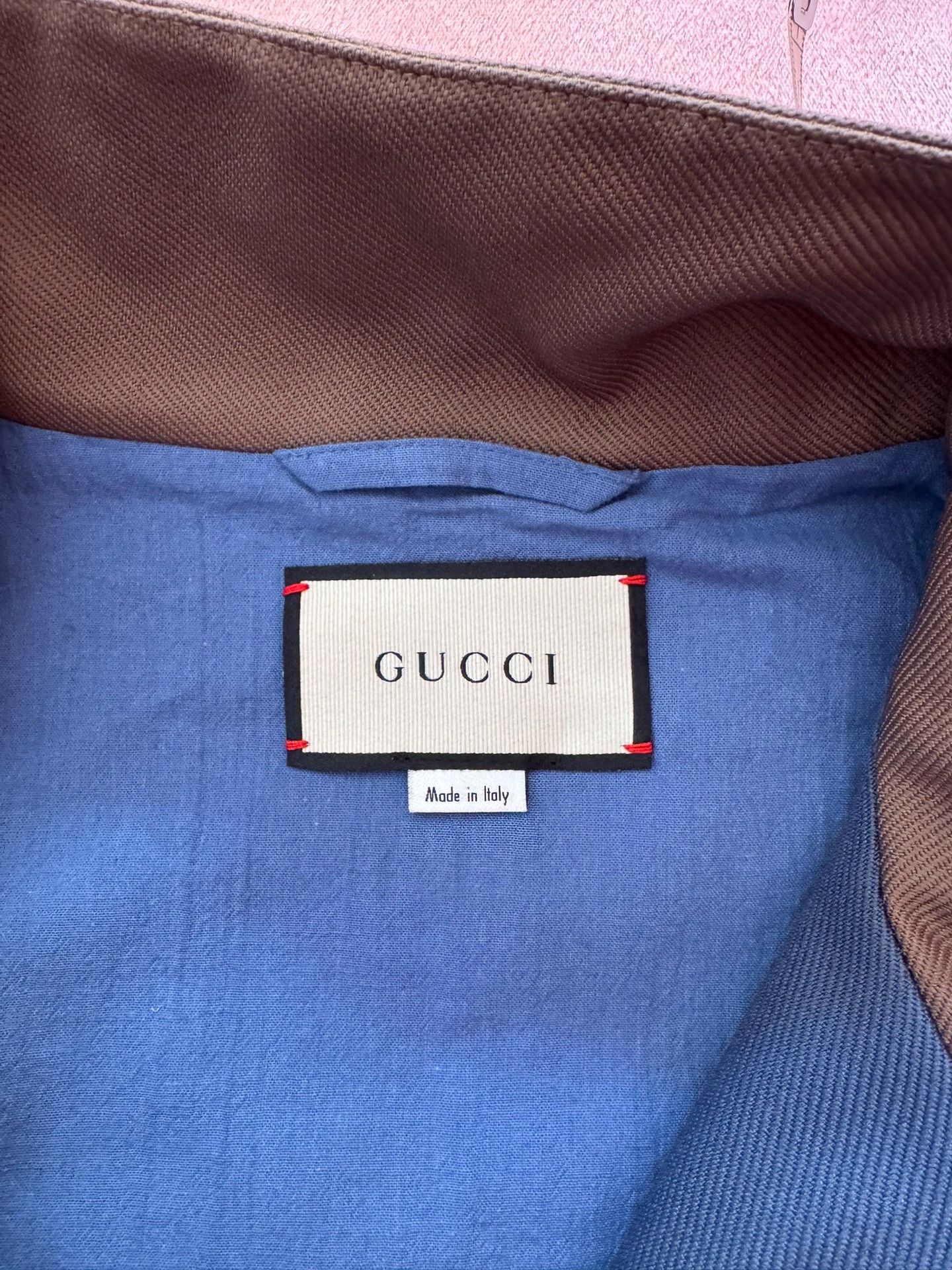 Gucci Gucci Stripe stitching letter logo zipper jacket 2501-Nexta Size US L / EU 52-54 / 3 - 3 Thumbnail