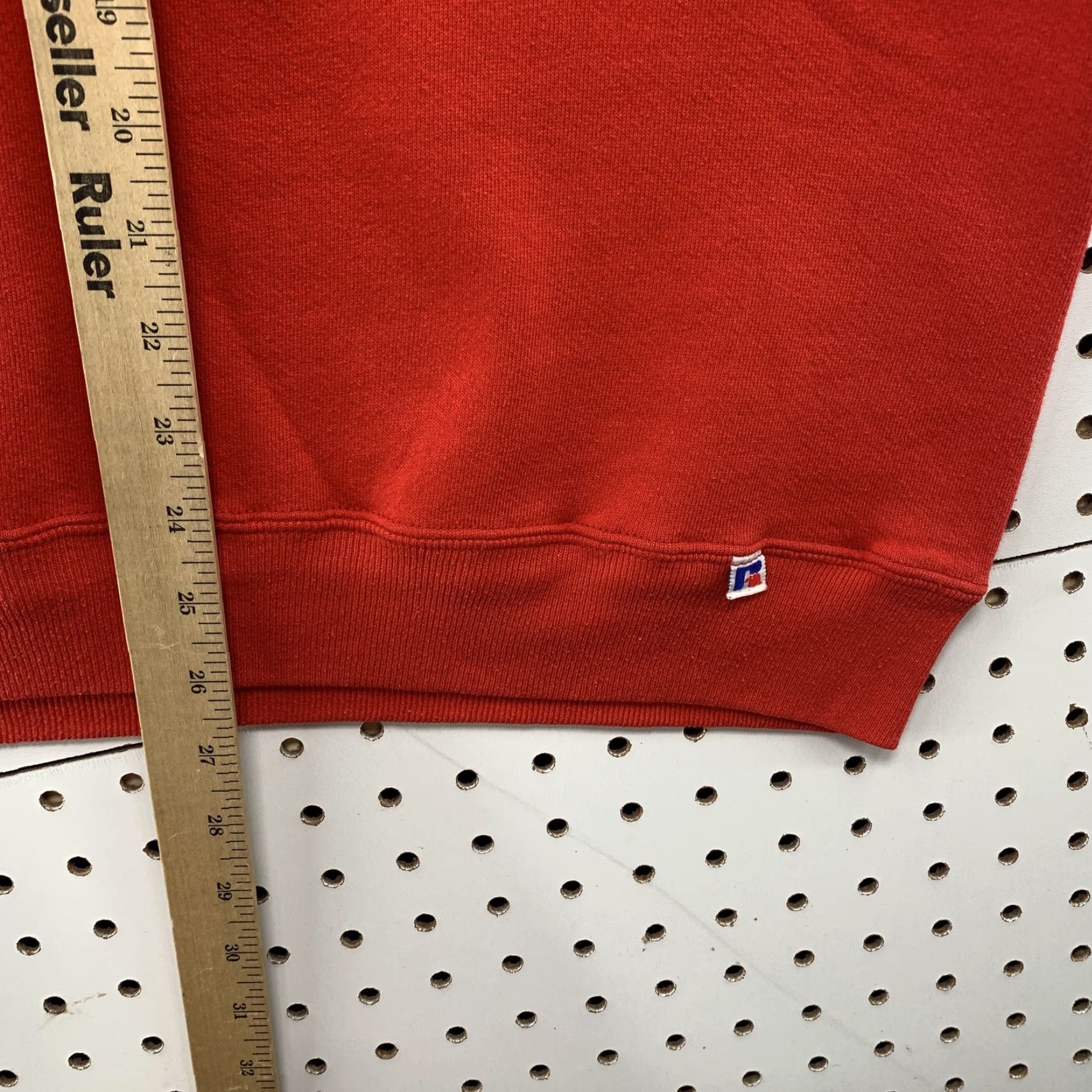 Russell Athletic VINTAGE Russell Athletic Sweatshirt Mens Large Red 80s Crewneck Pullover USA Size US L / EU 52-54 / 3 - 6 Thumbnail