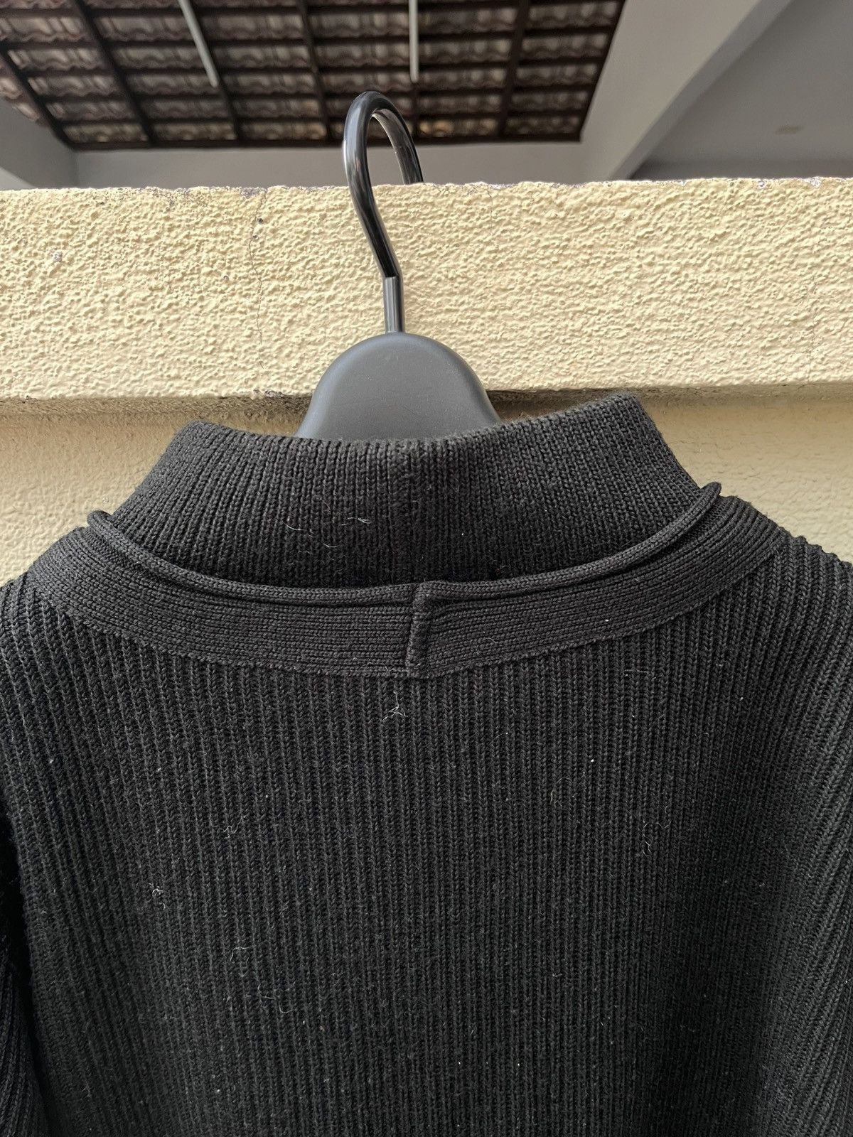 Marithe + Francois Girbaud Aw 82/83 black knitwear for japan Size US M / EU 48-50 / 2 - 7 Thumbnail