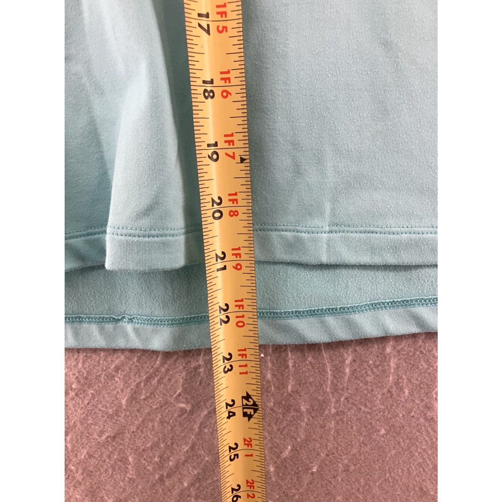 Nike Nike Dri-Fit Half Zip Womens XL Teal Tie Dye Running Pullover Size XL / US 12-14 / IT 48-50 - 7 Thumbnail