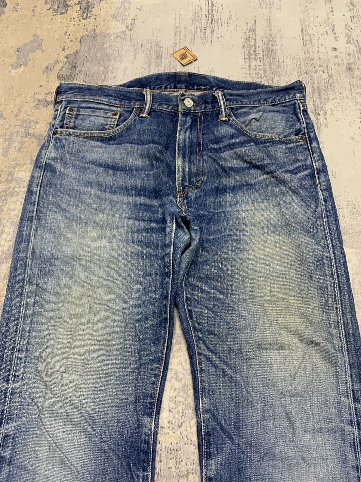 Levi's Vintage Levis 505 Jeans Faded Blue Denim W34x28.5 Size US 34 / EU 50 - 2 Thumbnail