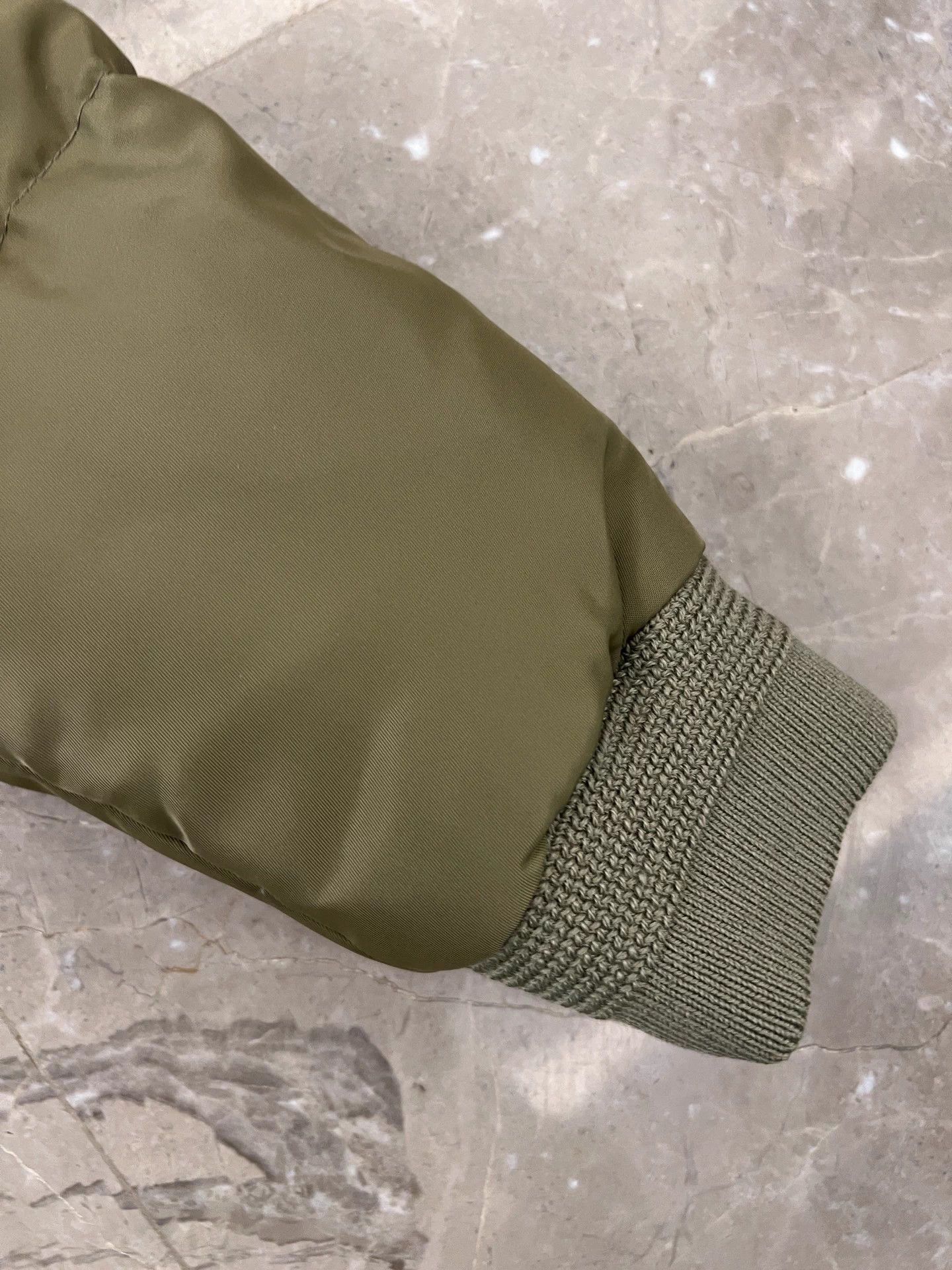Saint Laurent Paris Saint Laurent SLP Green Epaulette Zipper Down Jacket 50 Size US M / EU 48-50 / 2 - 3 Thumbnail