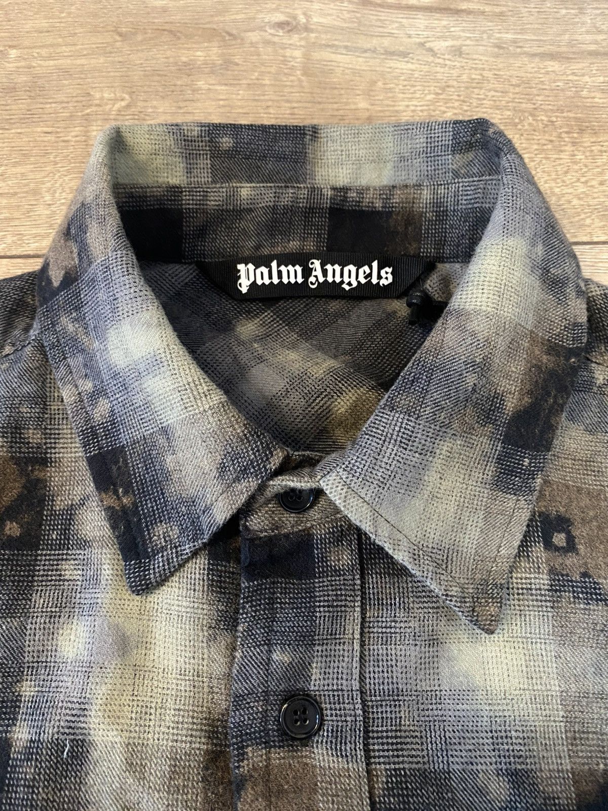 Palm Angels Palm Angels flannel shirt XL BNWT oversize logo Size US XL / EU 56 / 4 - 3 Thumbnail
