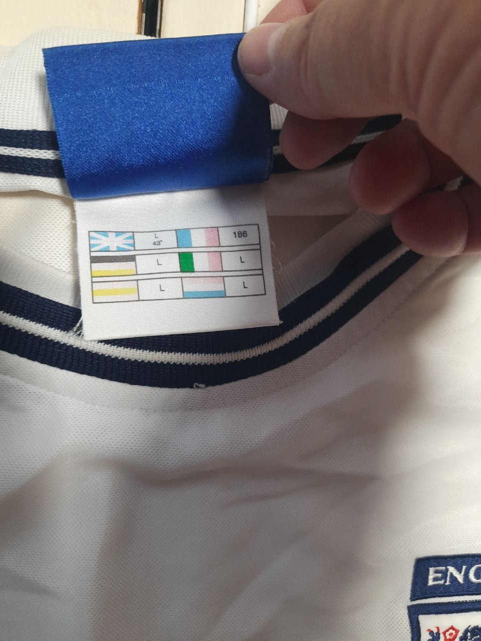 Umbro Umbro England Jersey 1999-2001 Size US L / EU 52-54 / 3 - 10 Thumbnail